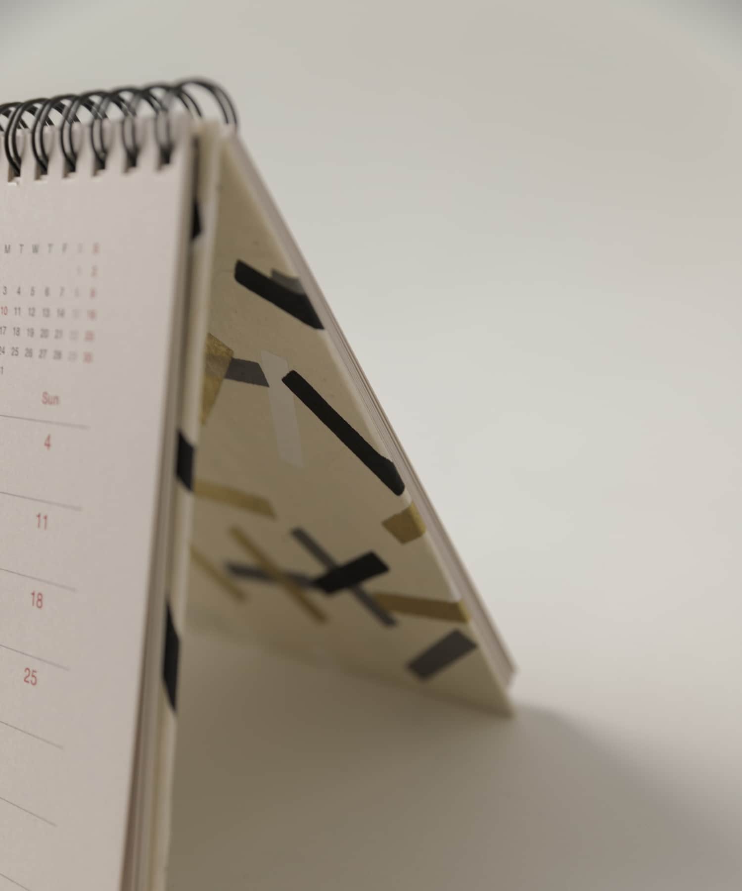 &PAPERS　別注2022カレンダー poppers bk -