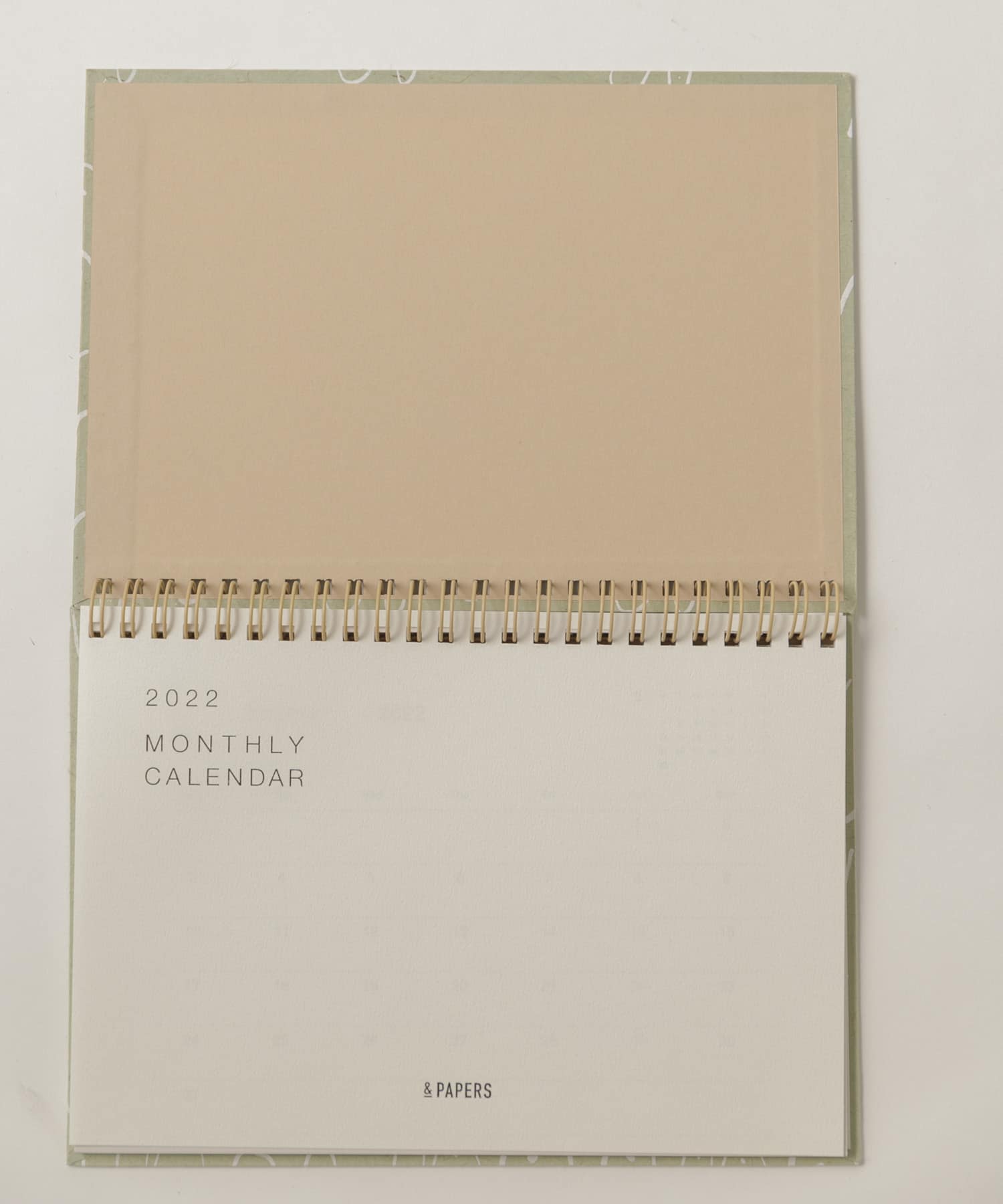 &PAPERS　別注2022カレンダー mother grn -
