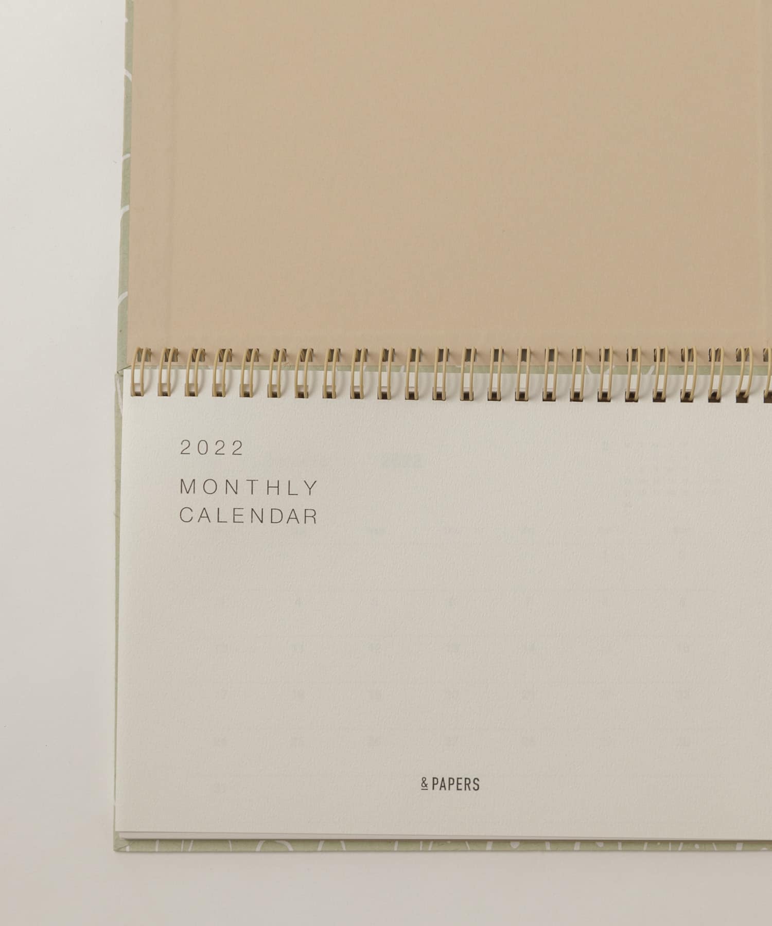 &PAPERS　別注2022カレンダー mother grn -