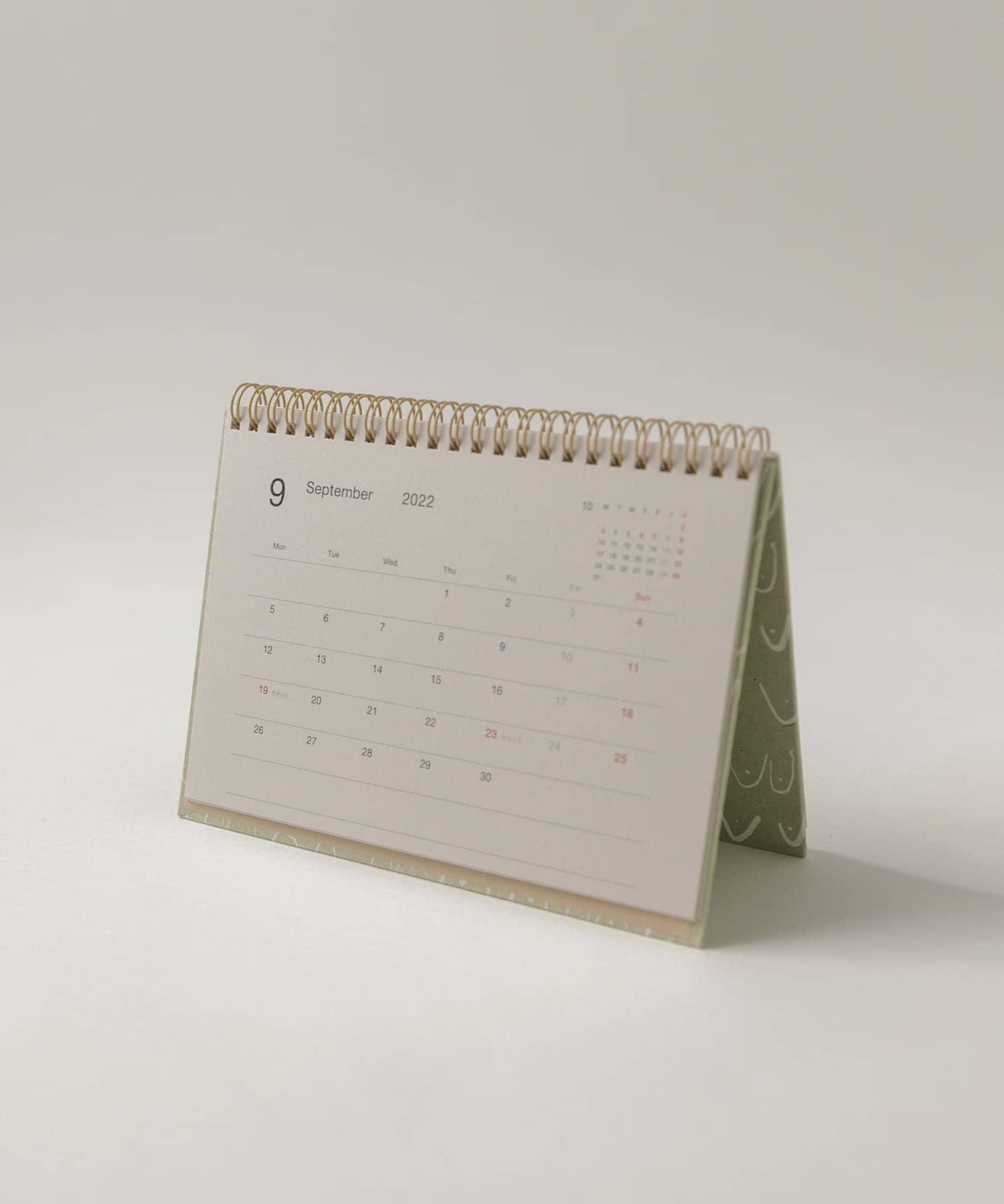 &PAPERS　別注2022カレンダー mother grn -