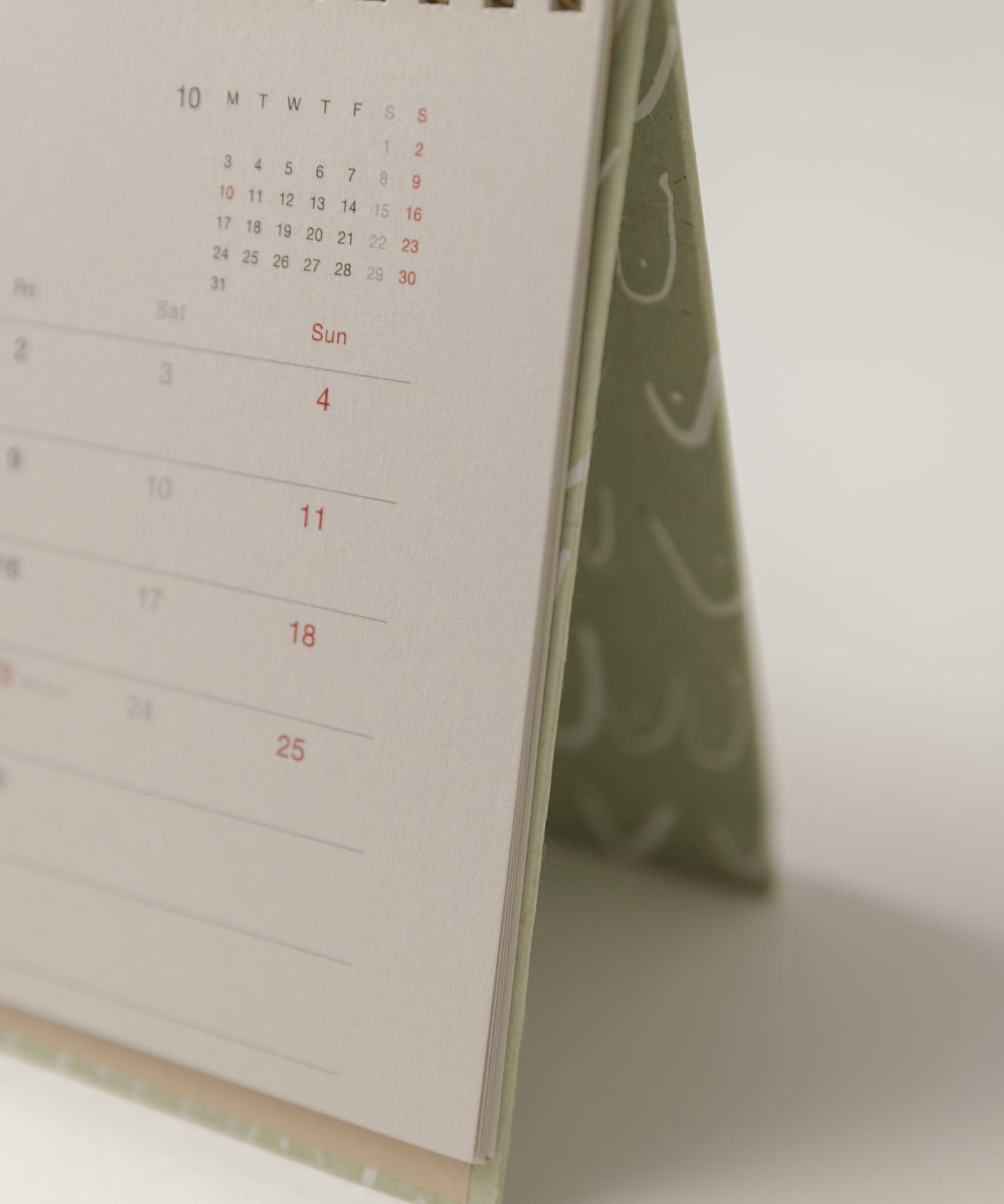 &PAPERS　別注2022カレンダー mother grn -