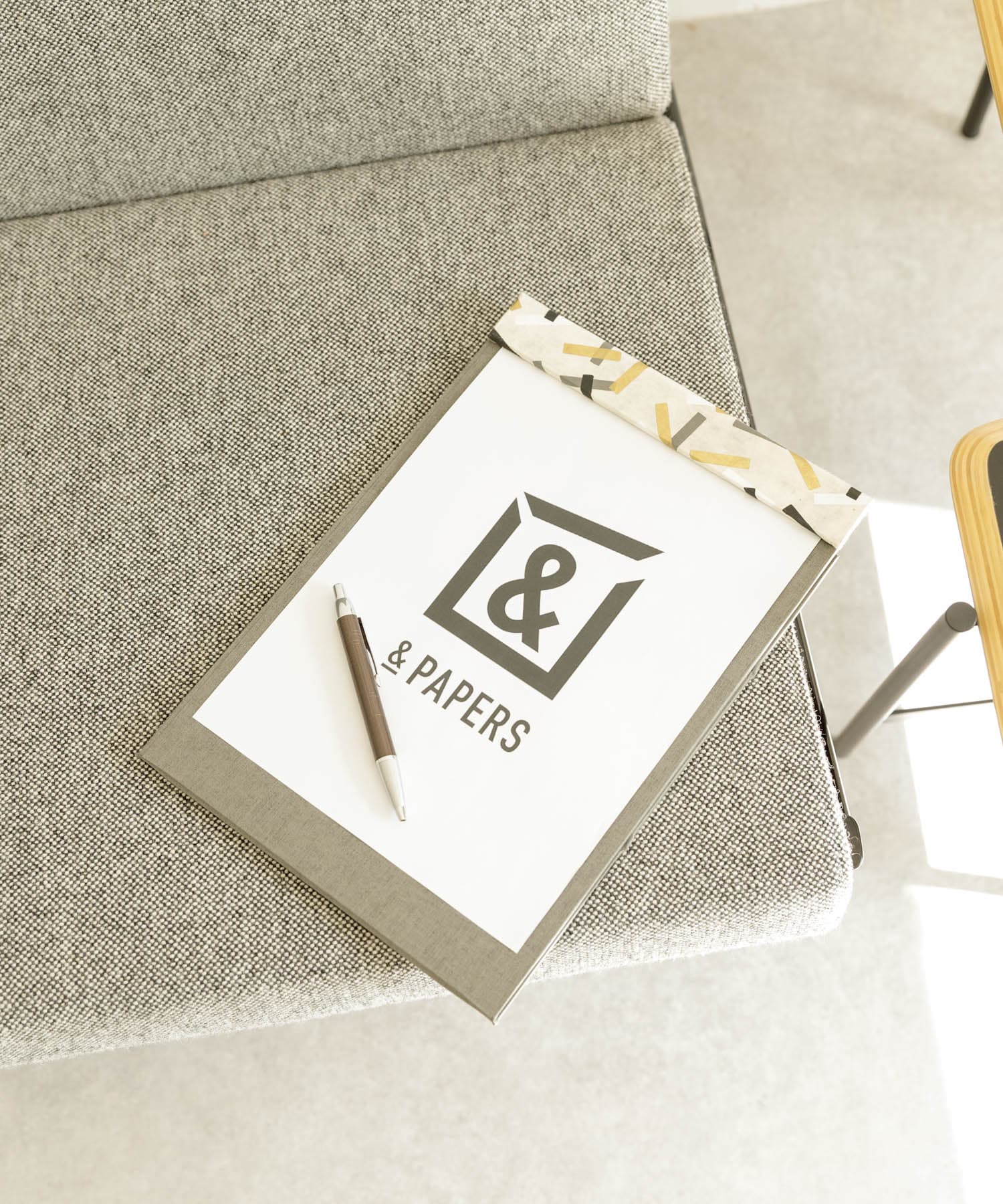&PAPERS　別注FUNCTIONAL CLIP BOARD poppers bk -