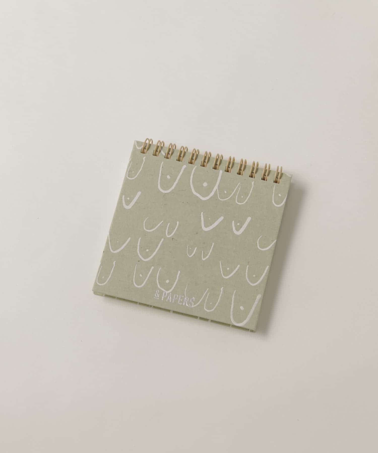&PAPERS　別注MEMO BOOK mother grn -