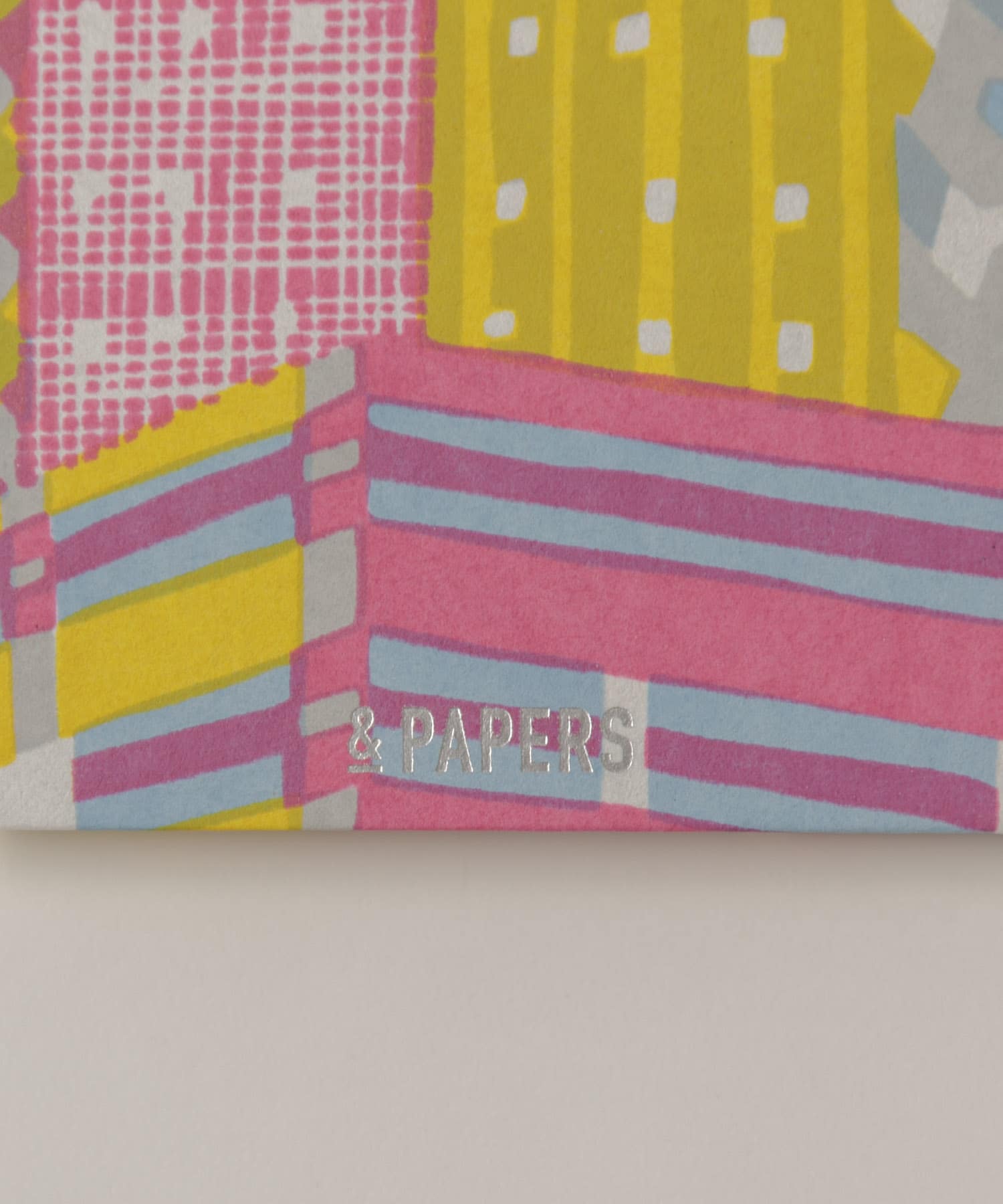 &PAPERS　別注MEMO BOOK apartment -