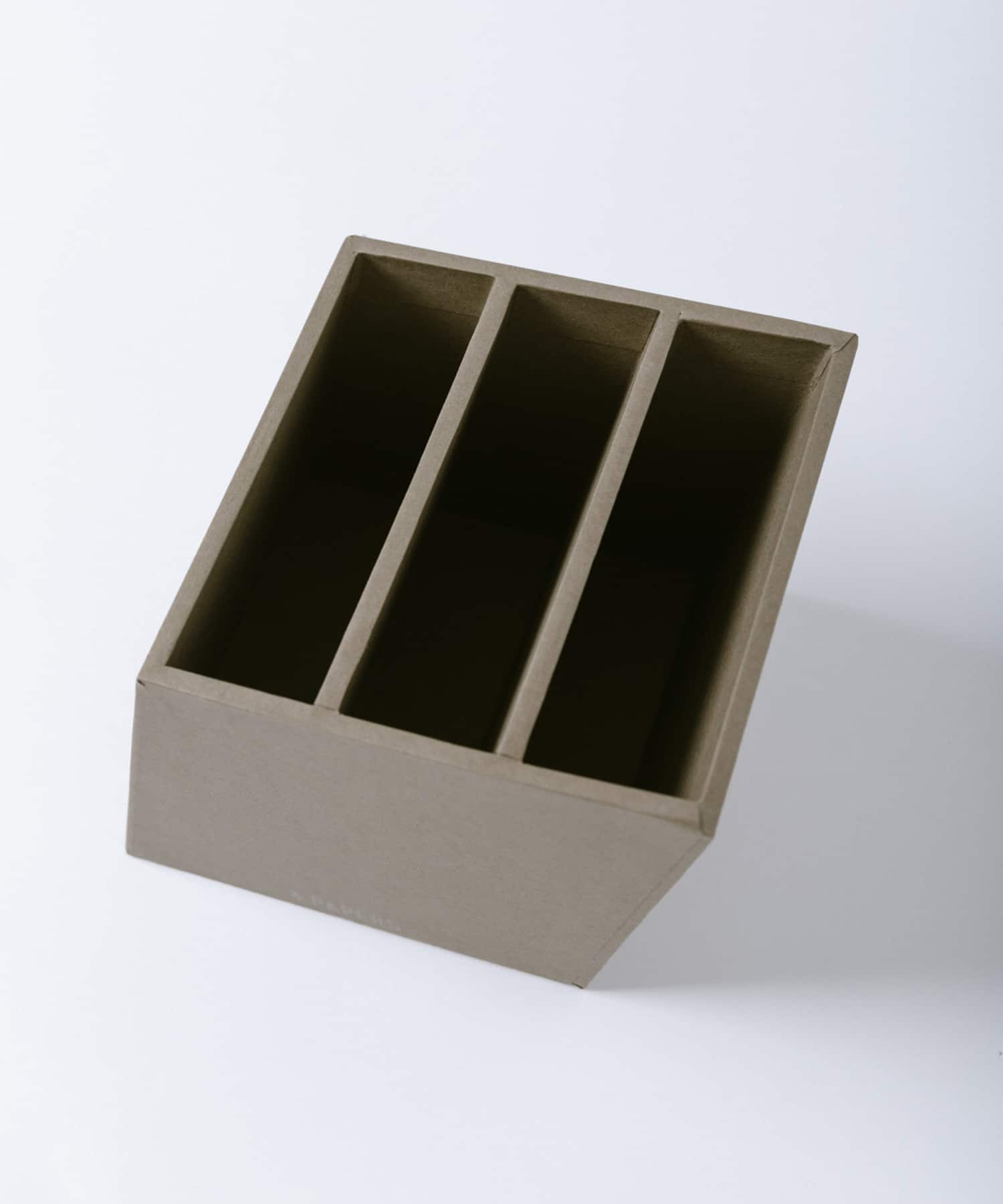 &PAPERS　OBLIQUE デスクトップオーガナイザー L.BROWN -
