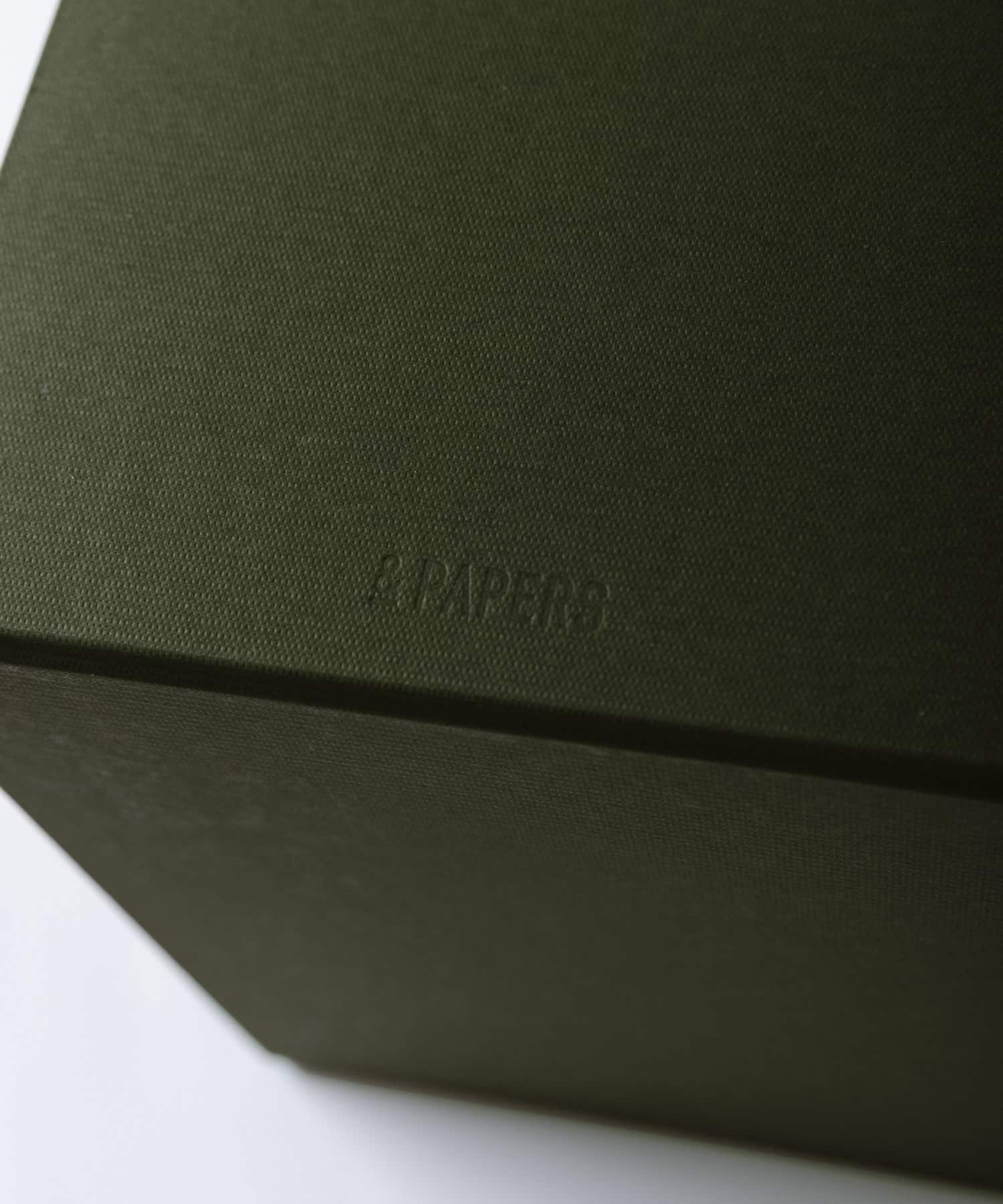 &PAPERS　PLAYFULBOX メディアボックス D.GREEN -