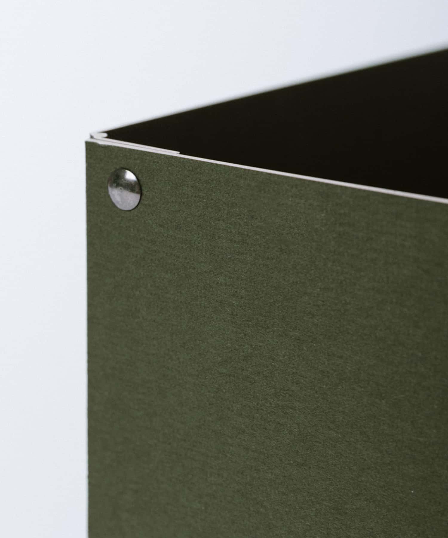 &PAPERS　PLAYFULBOX メディアボックス D.GREEN -