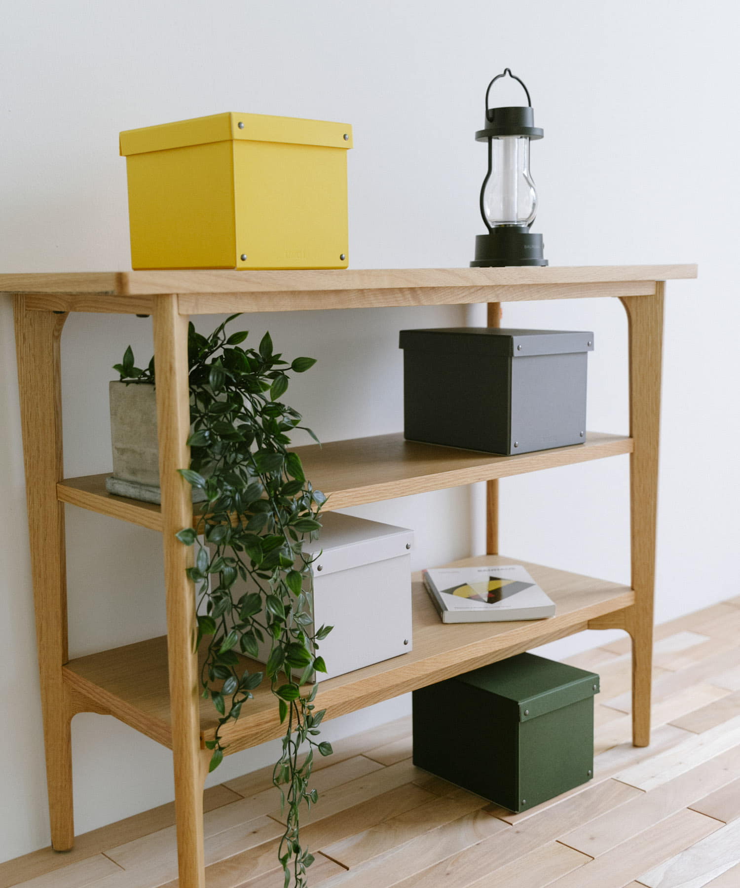 &PAPERS　PLAYFULBOX メディアボックス LIGHT GRAY -