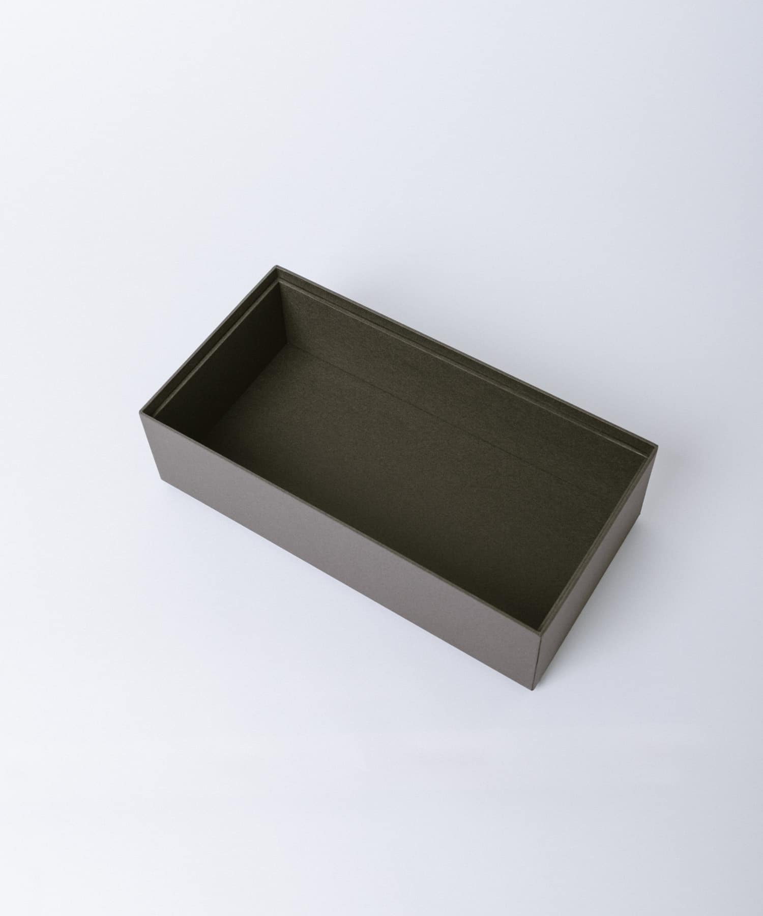 &PAPERS　SNEAK 二重蓋のティッシュケース CHA GRAY -