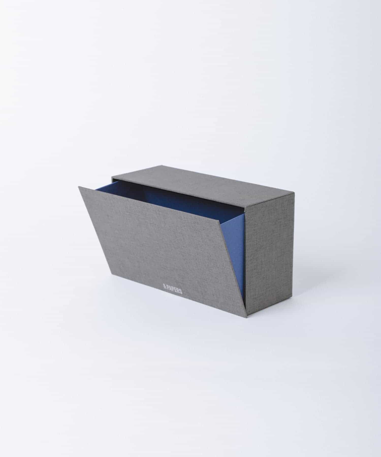 &PAPERS　別注STANLEY マスク収納ケース GRAYxBLUE -