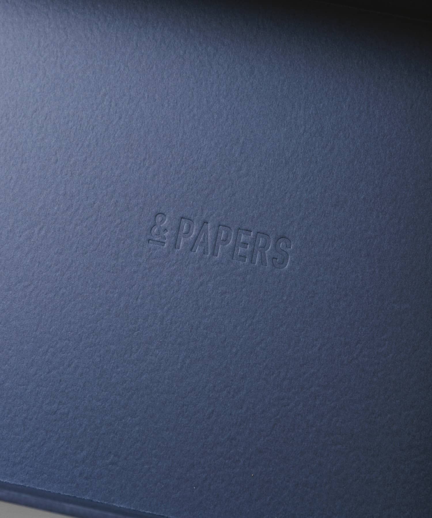 &PAPERS　別注TROLLEY PLUS 収納ボックス NAVY -