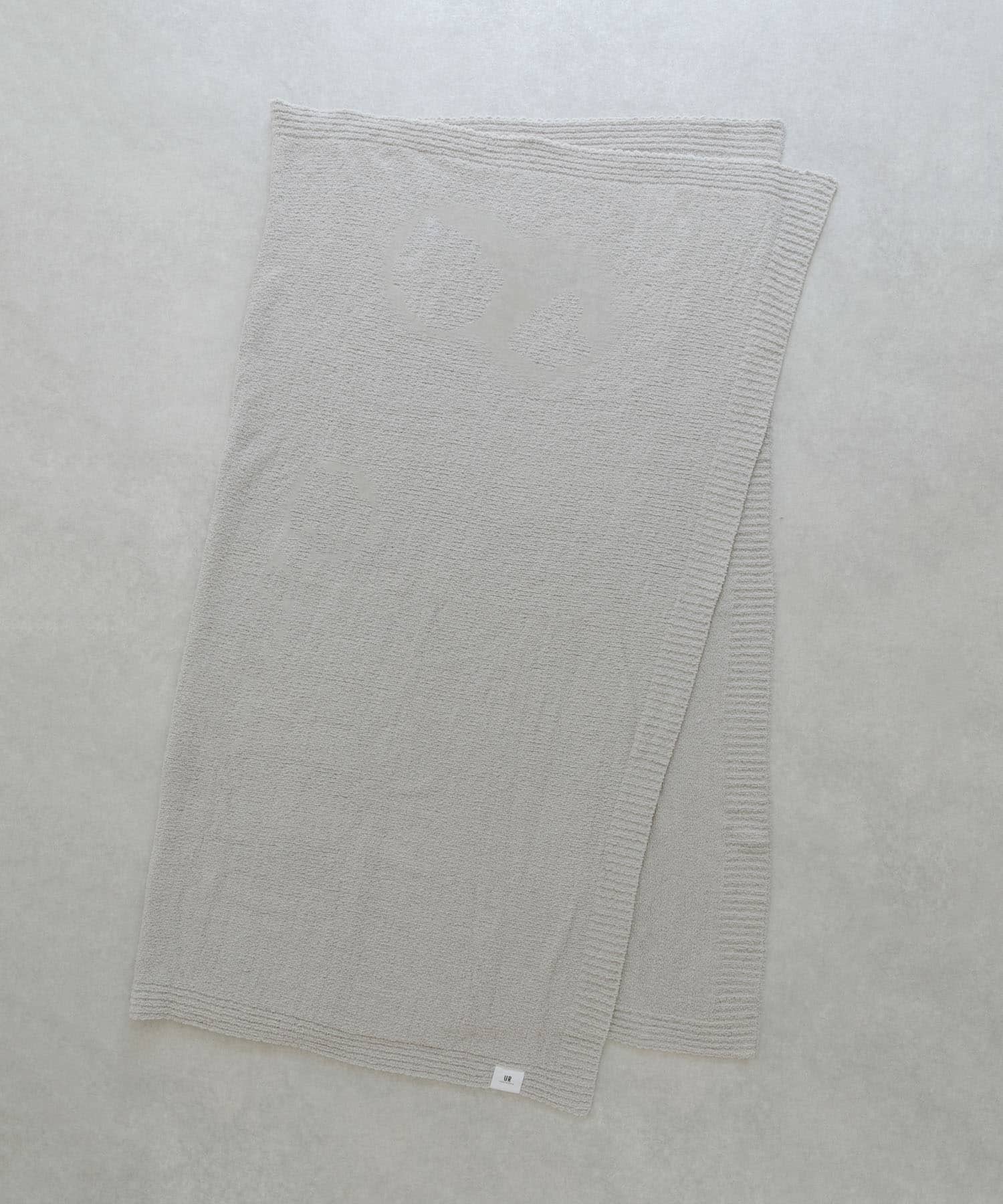 ウォッシャブルふわふわブランケット D GRAY -