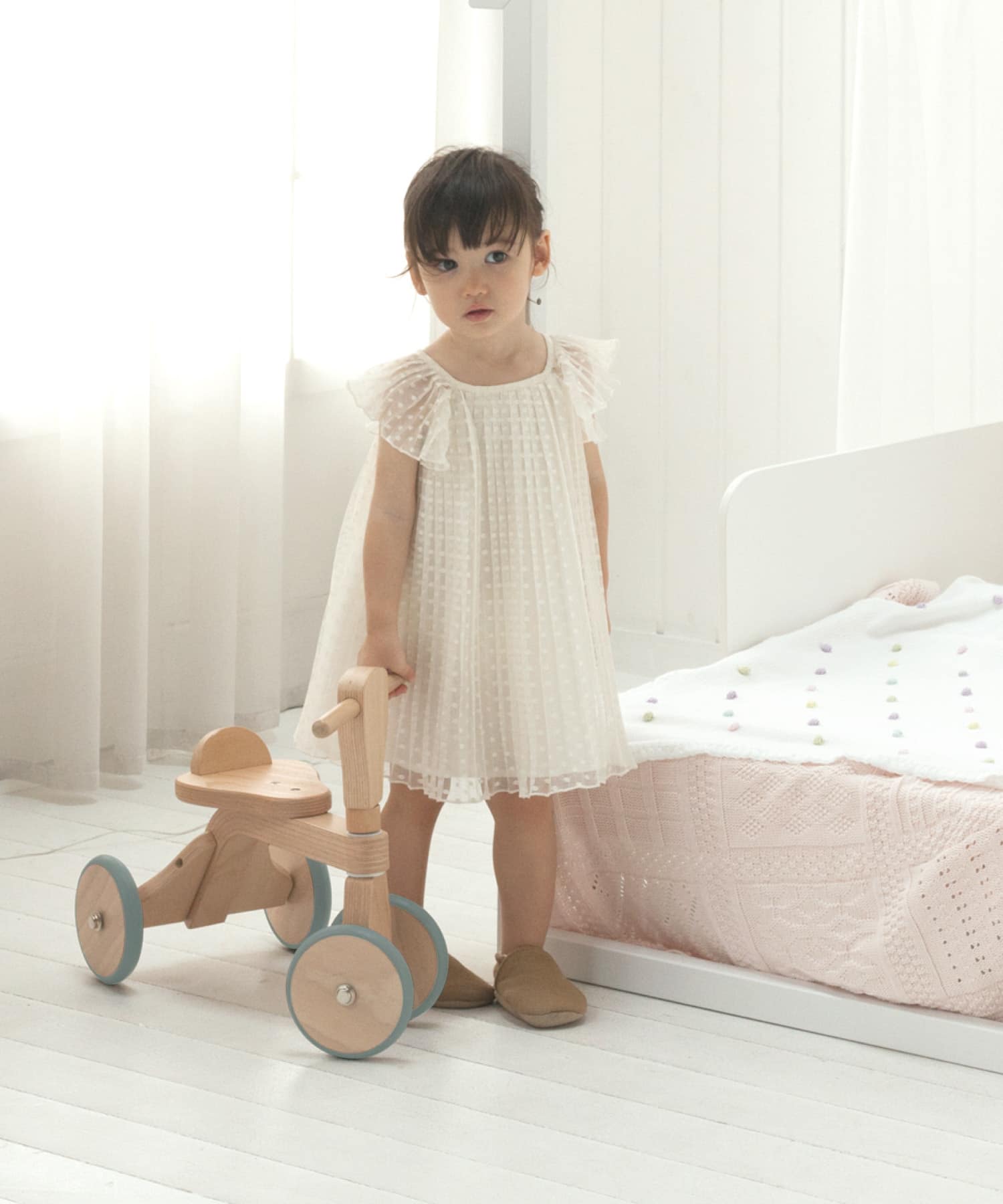 HOPPL　ファーストウッディバイク ナチュラル -