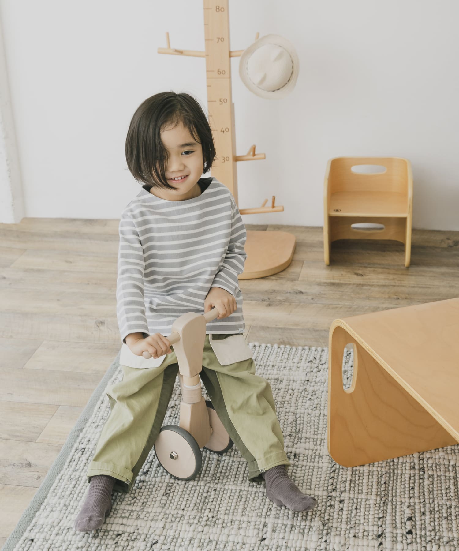 HOPPL　ファーストウッディバイク ナチュラル -