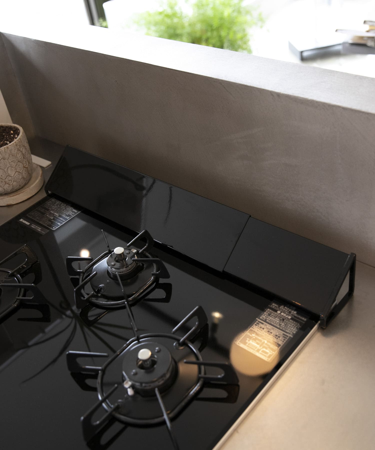 tower　排気口カバー ブラック -