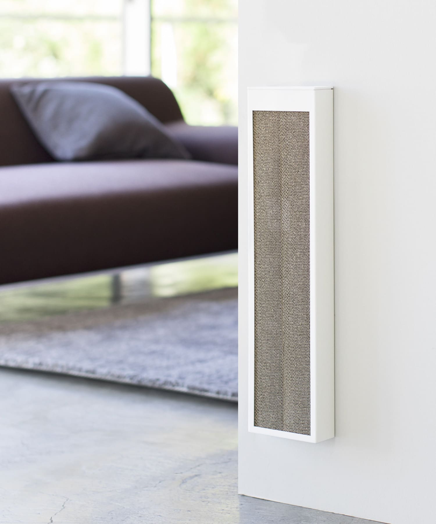 tower　猫の爪とぎケース ホワイト -