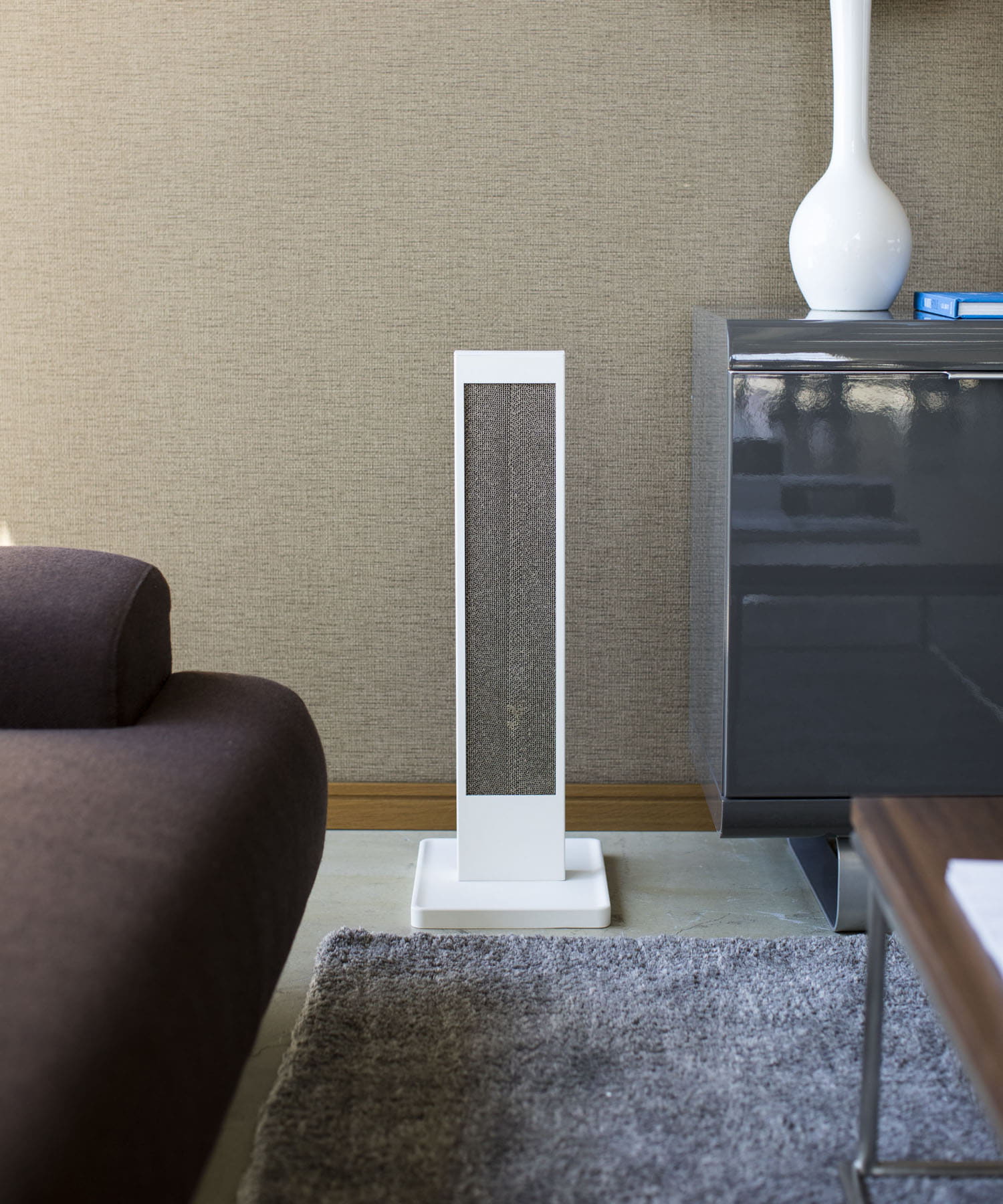 tower　猫の爪とぎスタンド ホワイト -