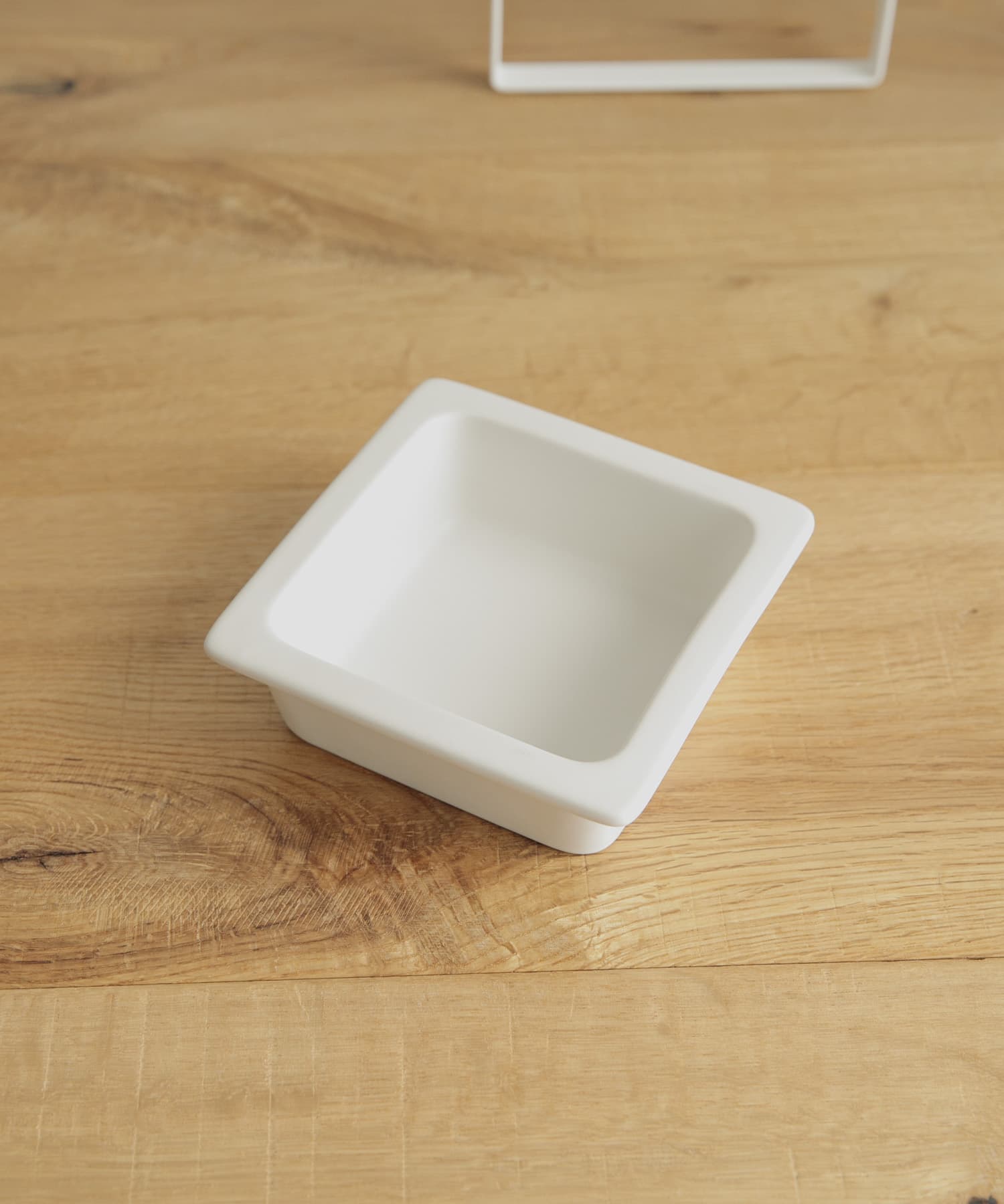 tower　ペットフードボウルスタンドセット トール ホワイト -