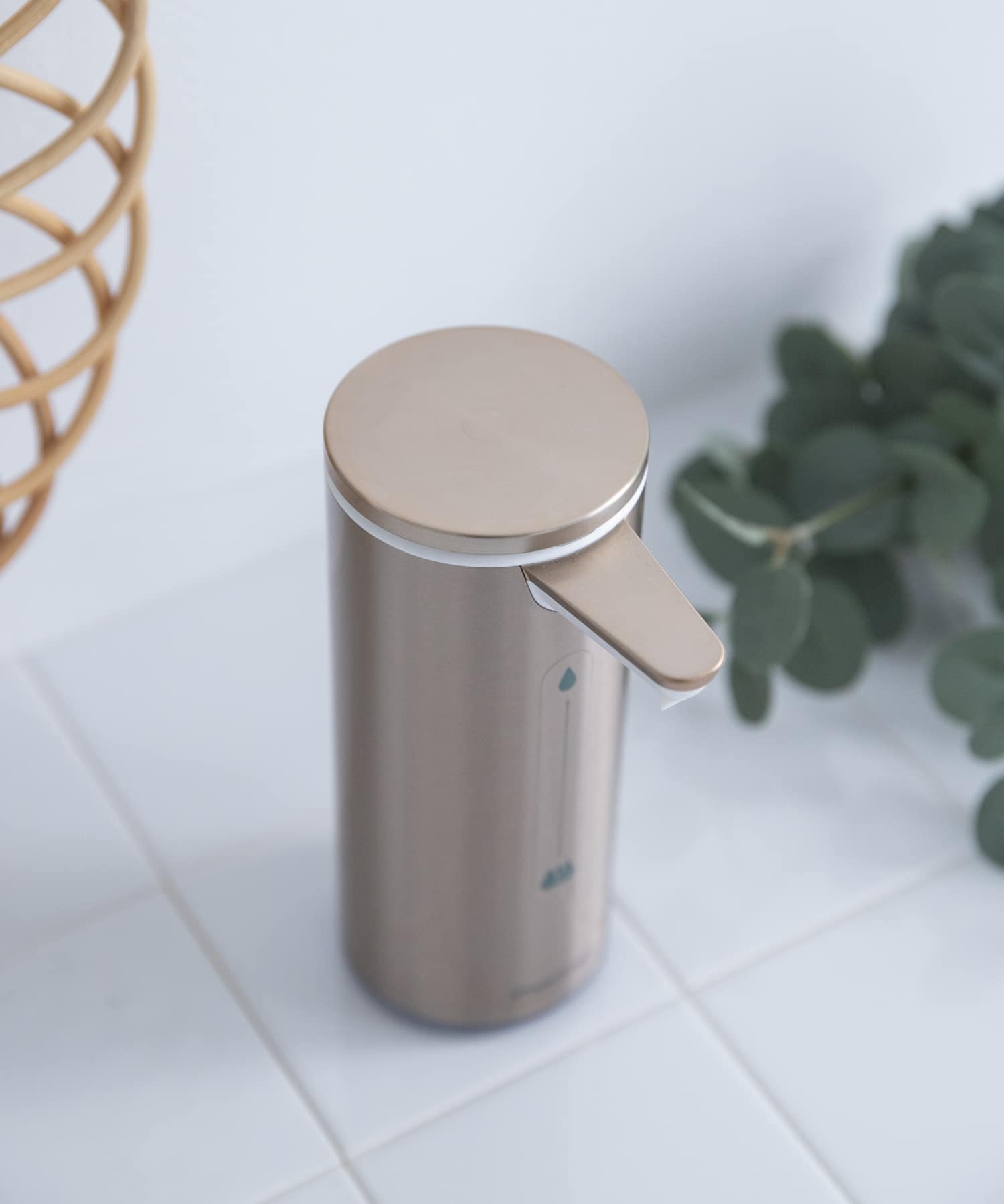simplehuman　充電式 センサーポンプ ROSE GOLD -