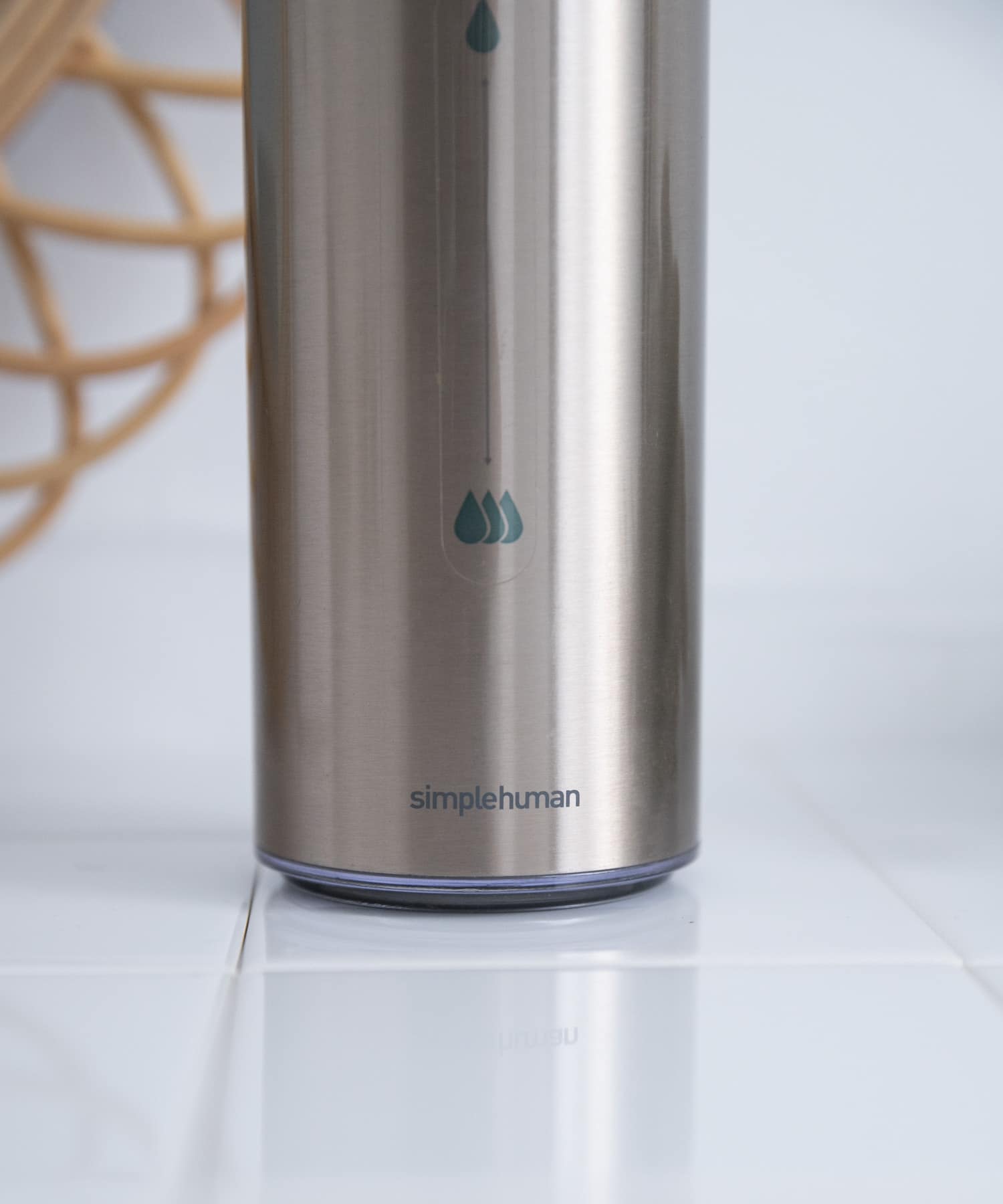 simplehuman　充電式 センサーポンプ ROSE GOLD -