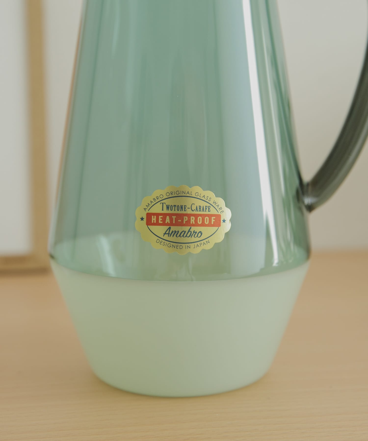 amabro　TWO TONE CARAFE Green -