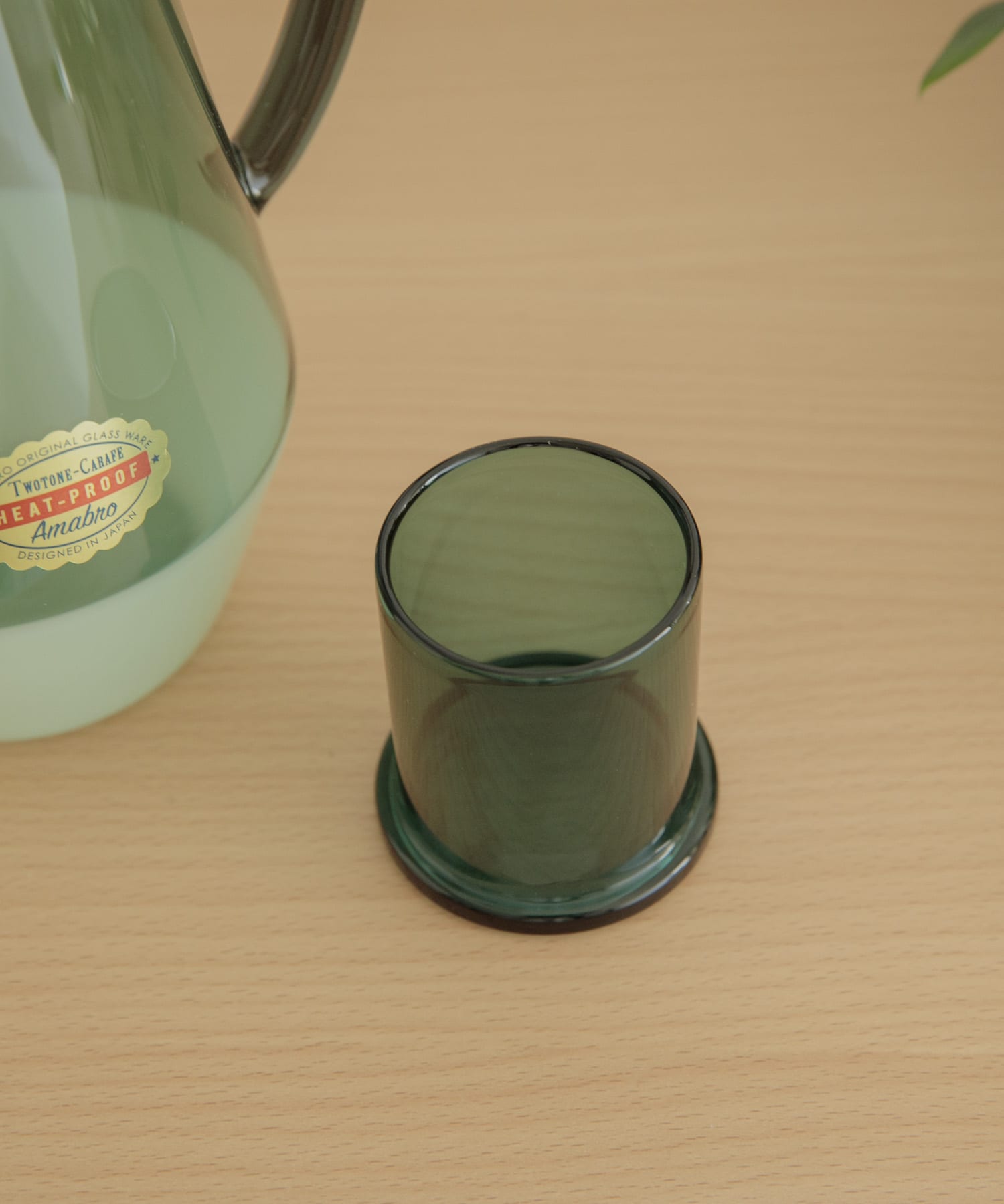 amabro　TWO TONE CARAFE Green -
