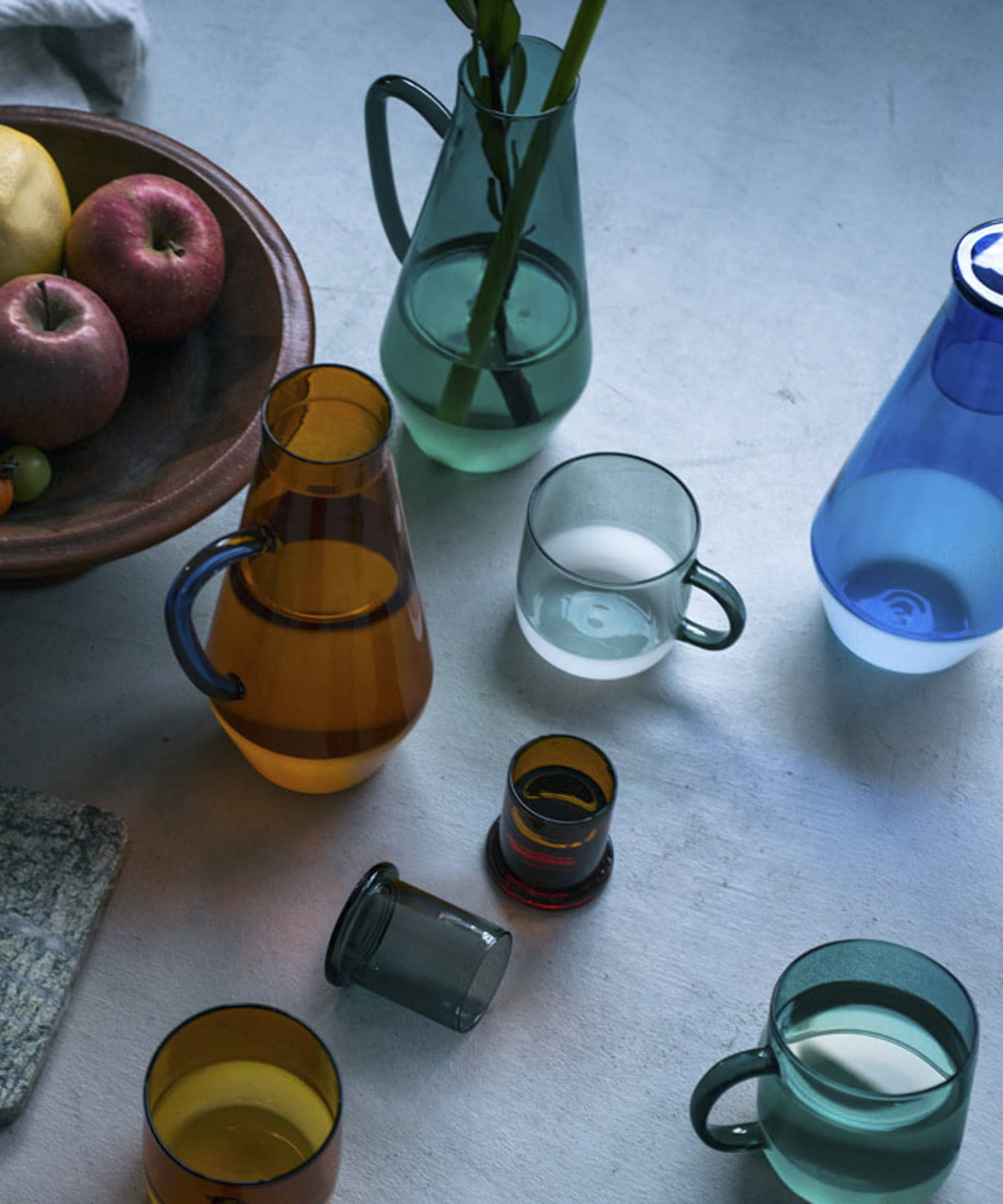 amabro　TWO TONE CARAFE Green -