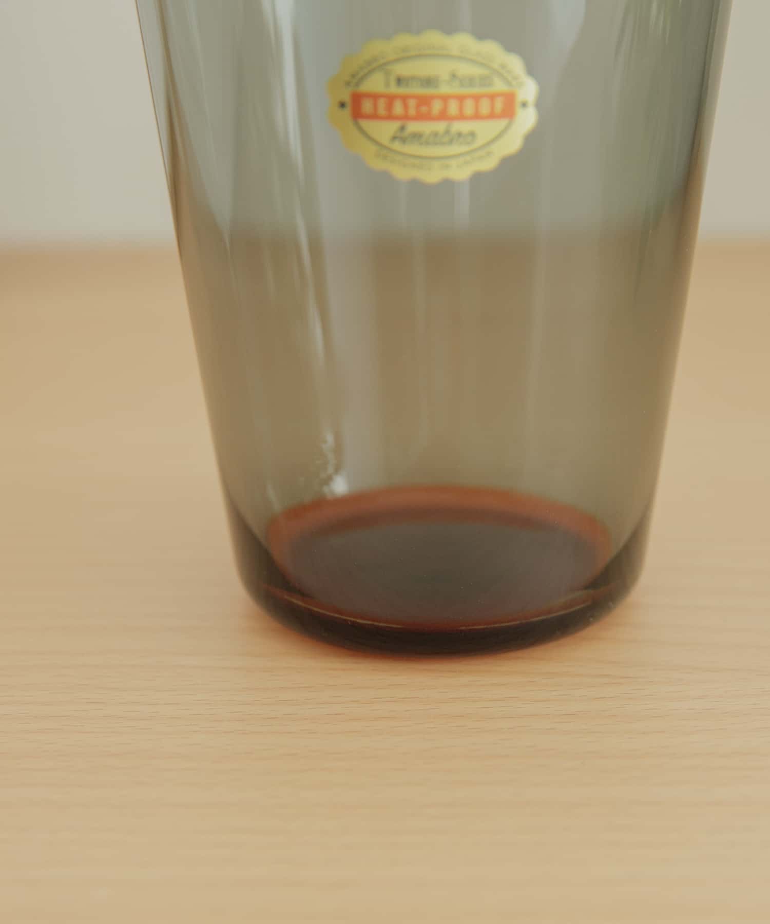 amabro　TWO TONE STACKING TUMBLER GrayxAmber -