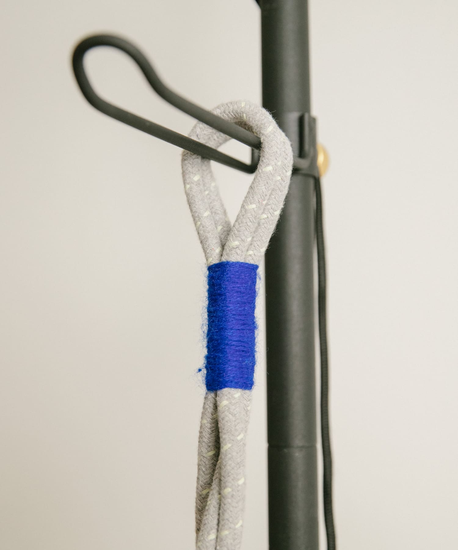 amabro　COTTON HANGING BASKET BL -