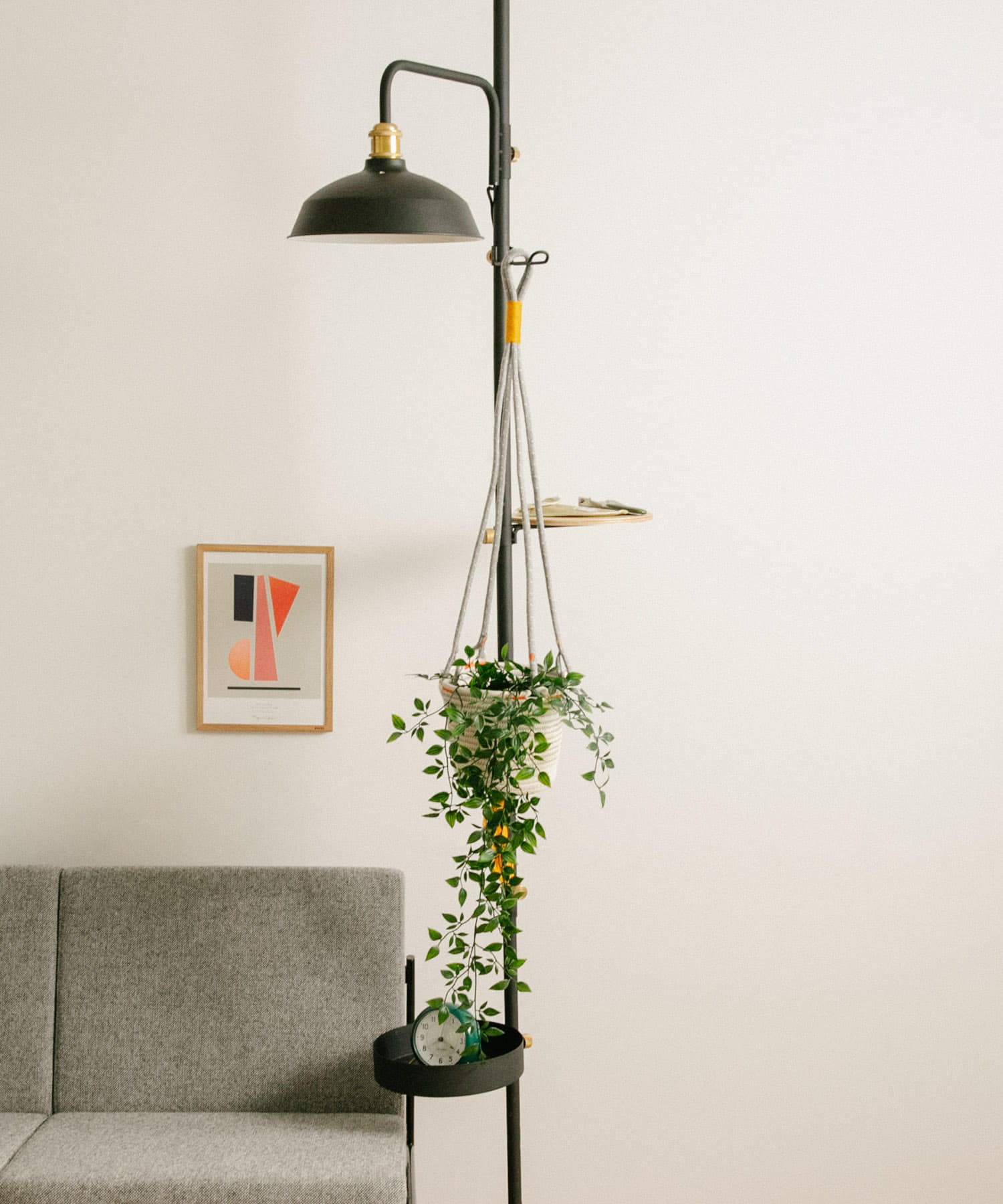 amabro　COTTON HANGING BASKET YE -