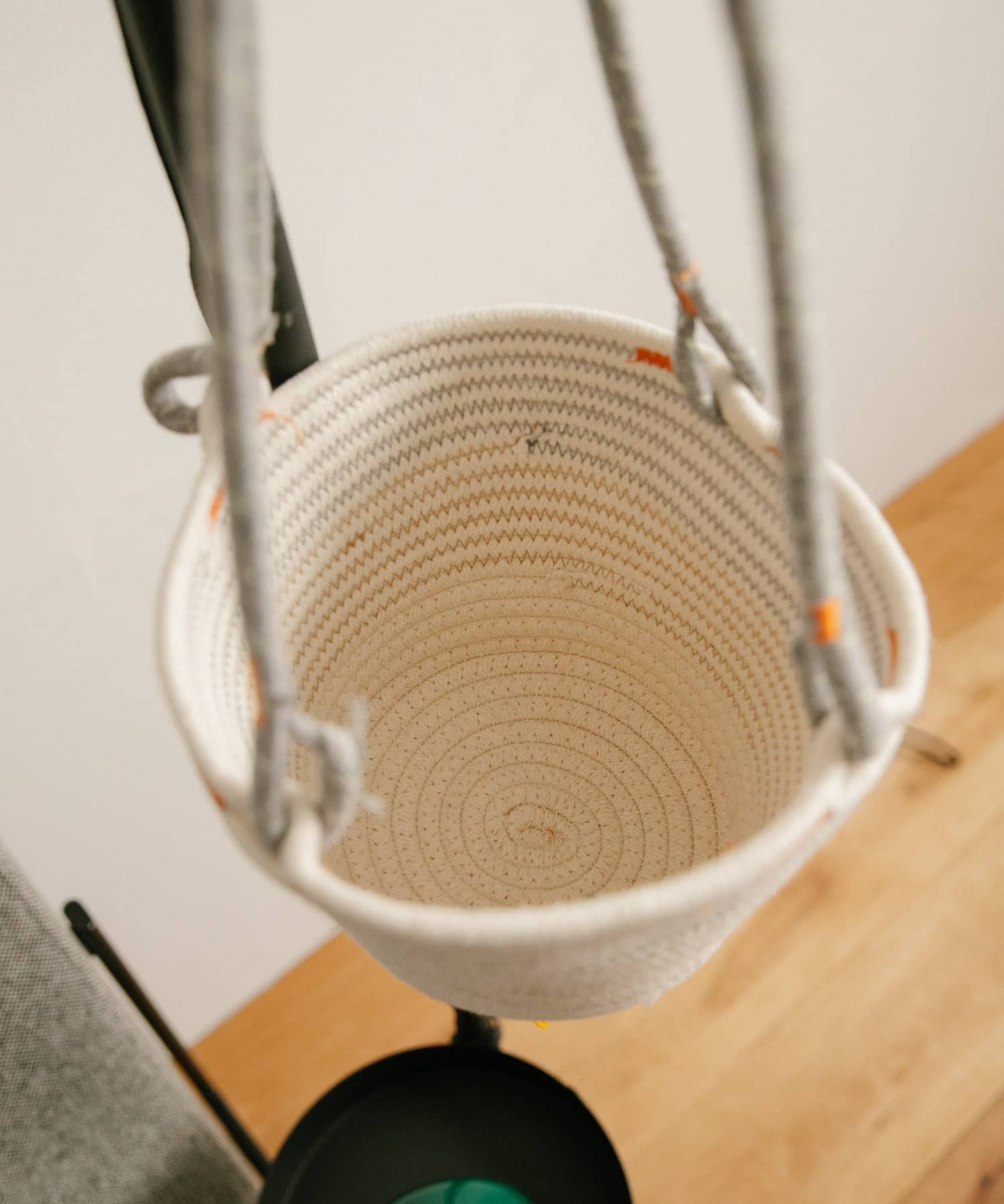 amabro　COTTON HANGING BASKET YE -