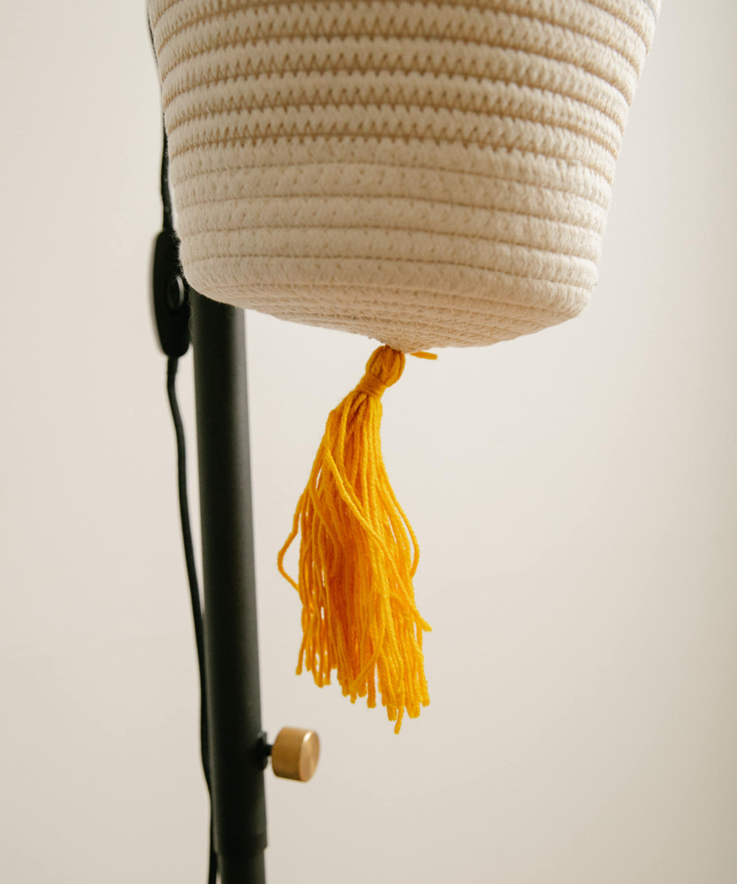 amabro　COTTON HANGING BASKET YE -