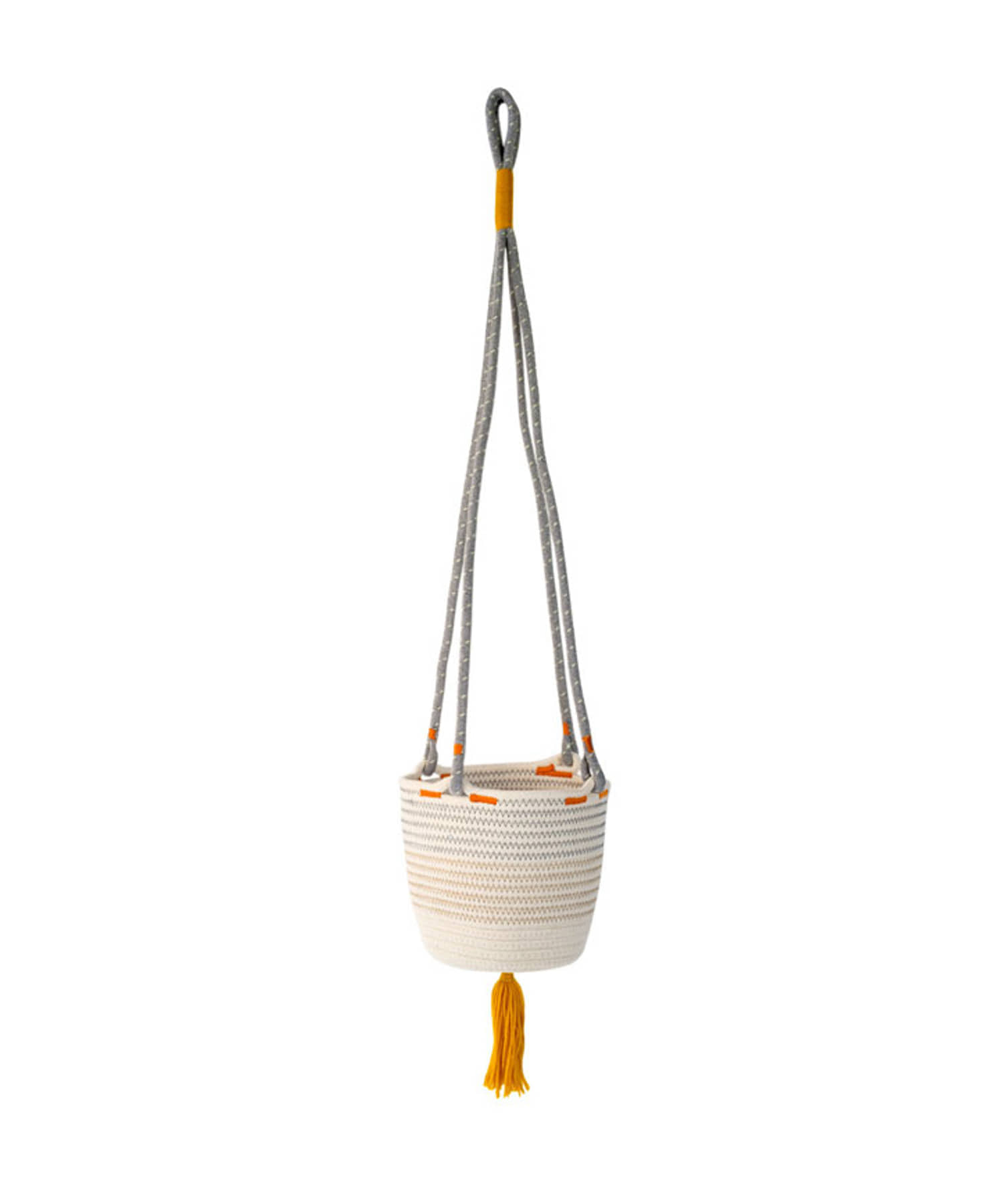 amabro　COTTON HANGING BASKET YE -
