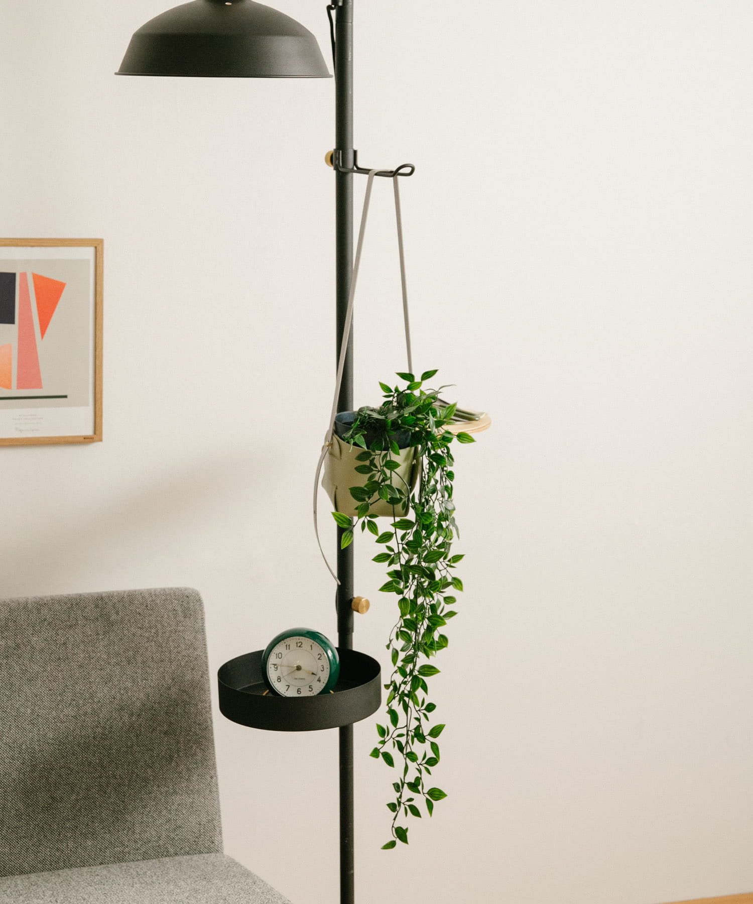 amabro　SOFT LEATHER POT Green Beg -