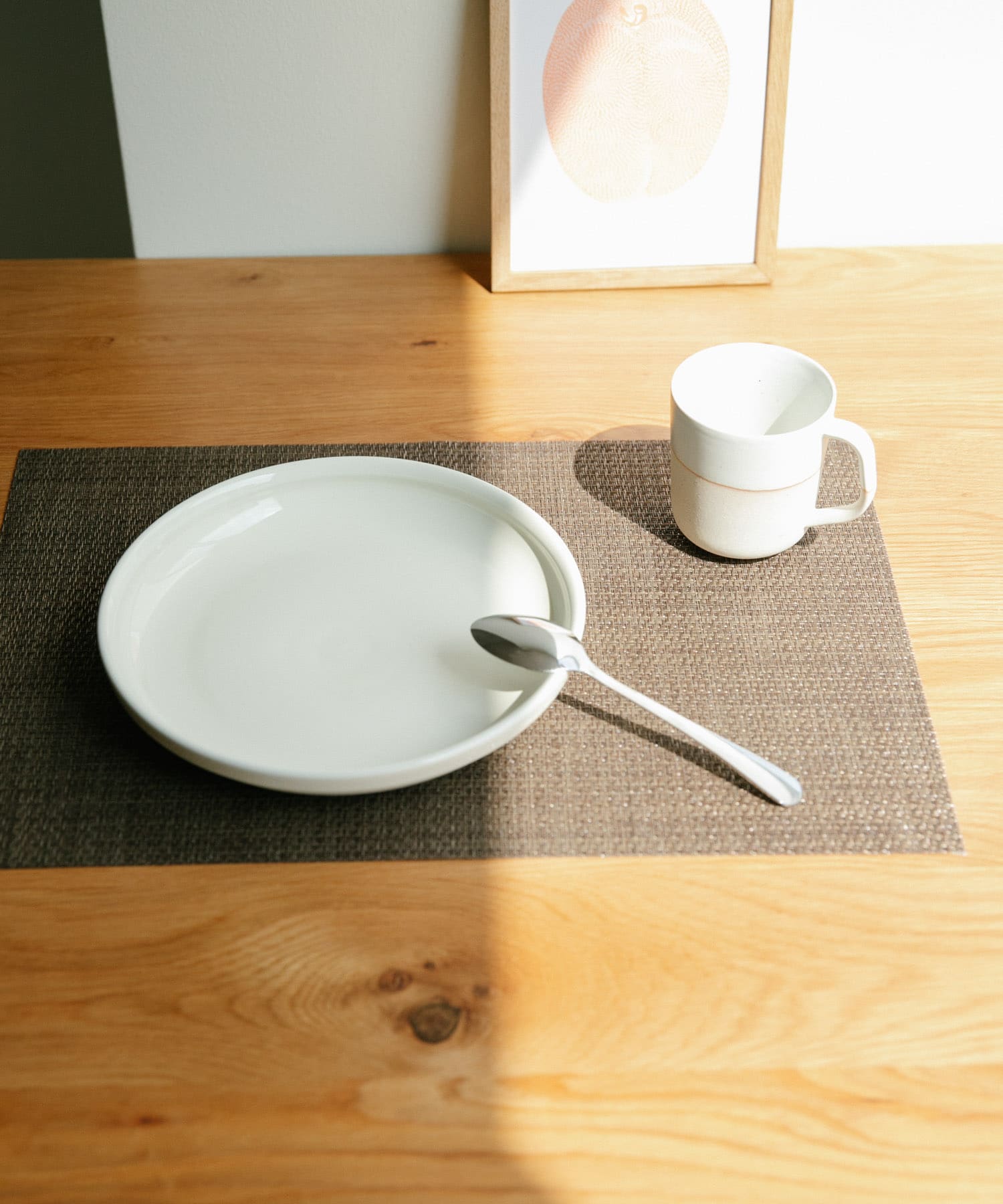zen to　吉冨寛基 内玉縁カレー皿 White -