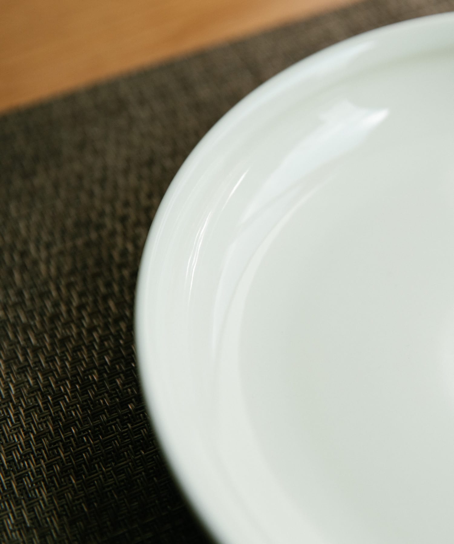 zen to　吉冨寛基 内玉縁カレー皿 White -