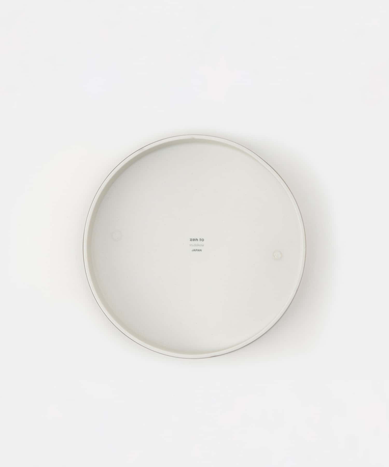 zen to　吉冨寛基 内玉縁カレー皿 White -