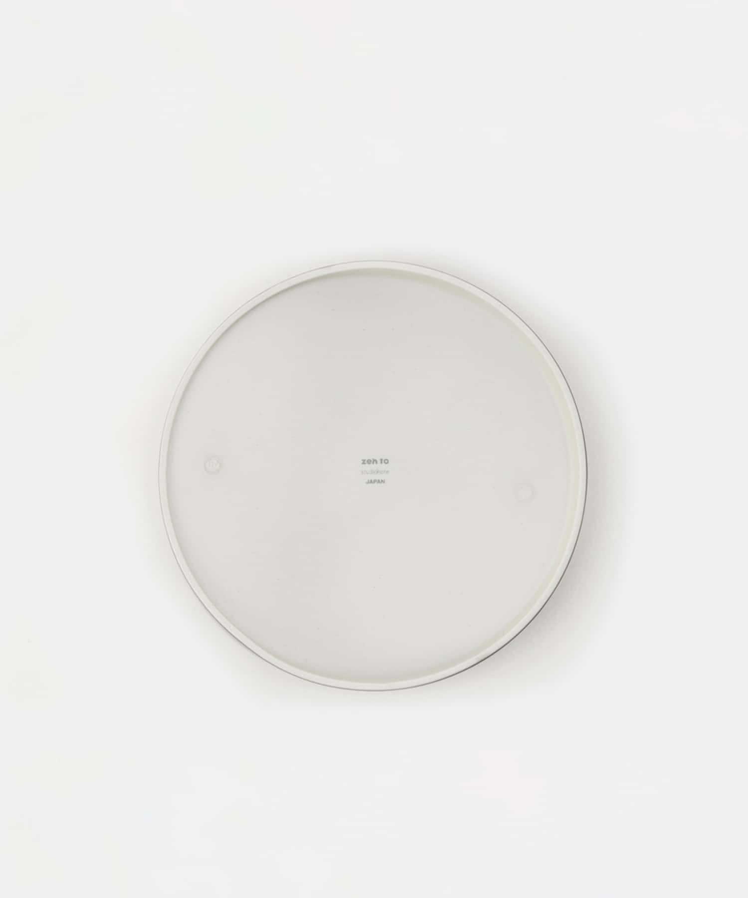 zen to　吉冨寛基 内玉縁カレー皿 White -