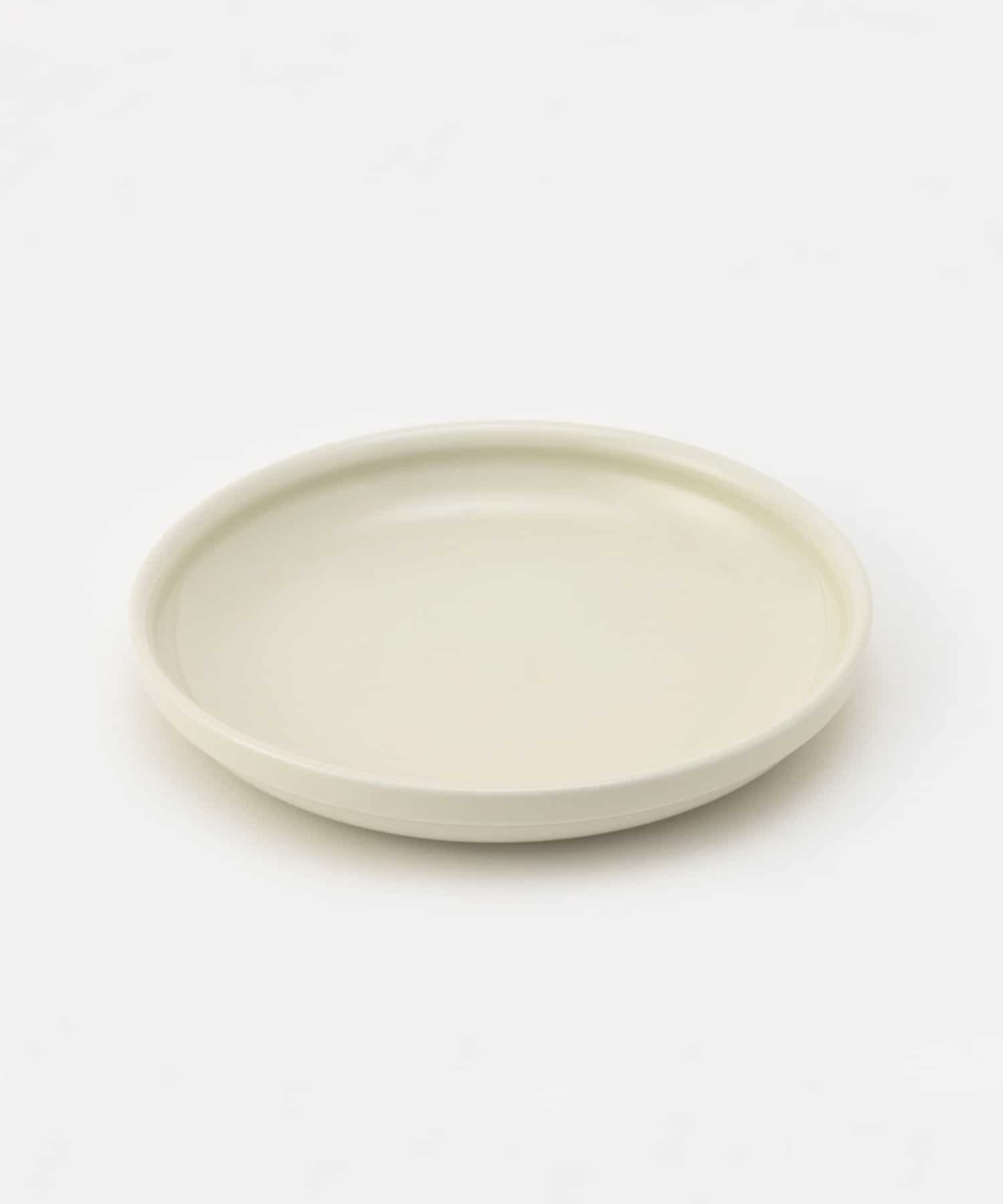 zen to　吉冨寛基 内玉縁カレー皿 White -