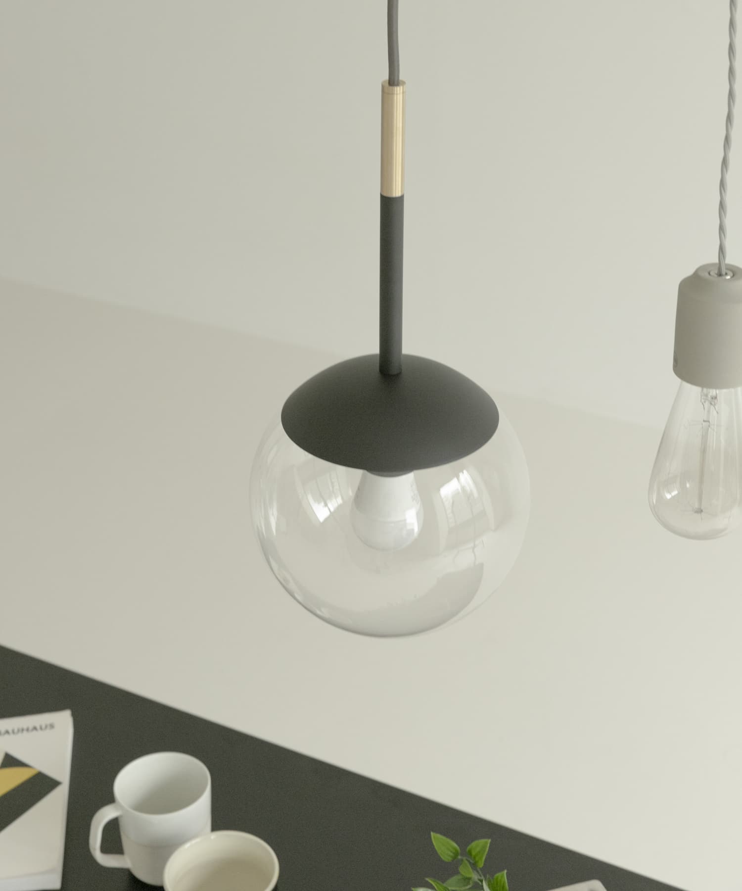 アートワークスタジオ Bliss-pendant 1 電球付属 ARTWORKSTUDIO Blissペンダント1-LED電球付き(- BLK CLEAR