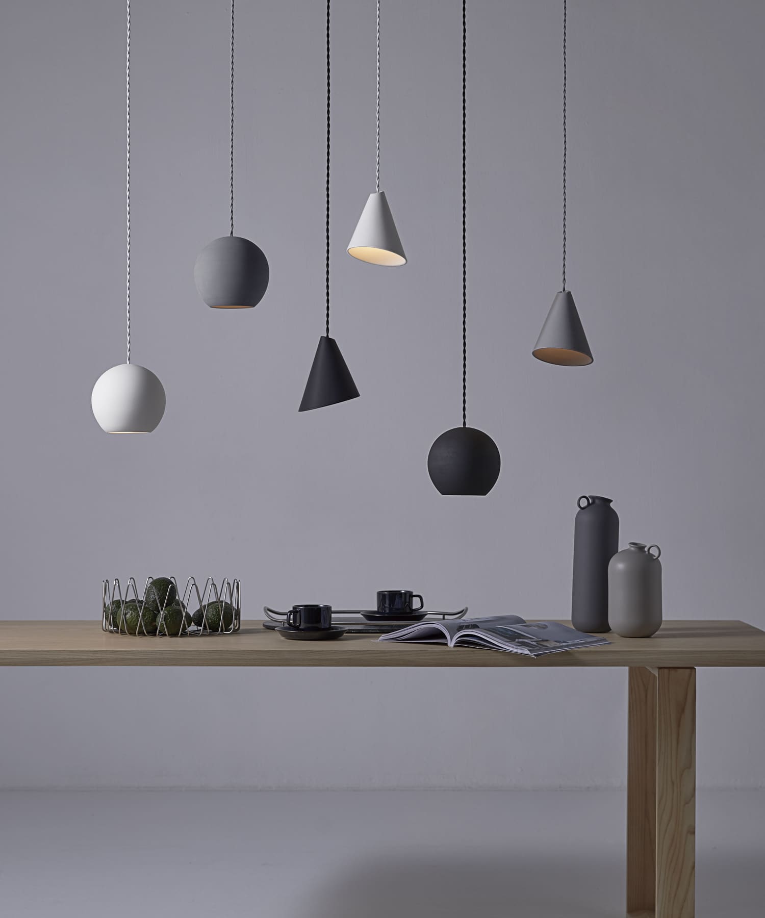 ARTWORKSTUDIO　Coneペンダント LED電球付き WHITE -