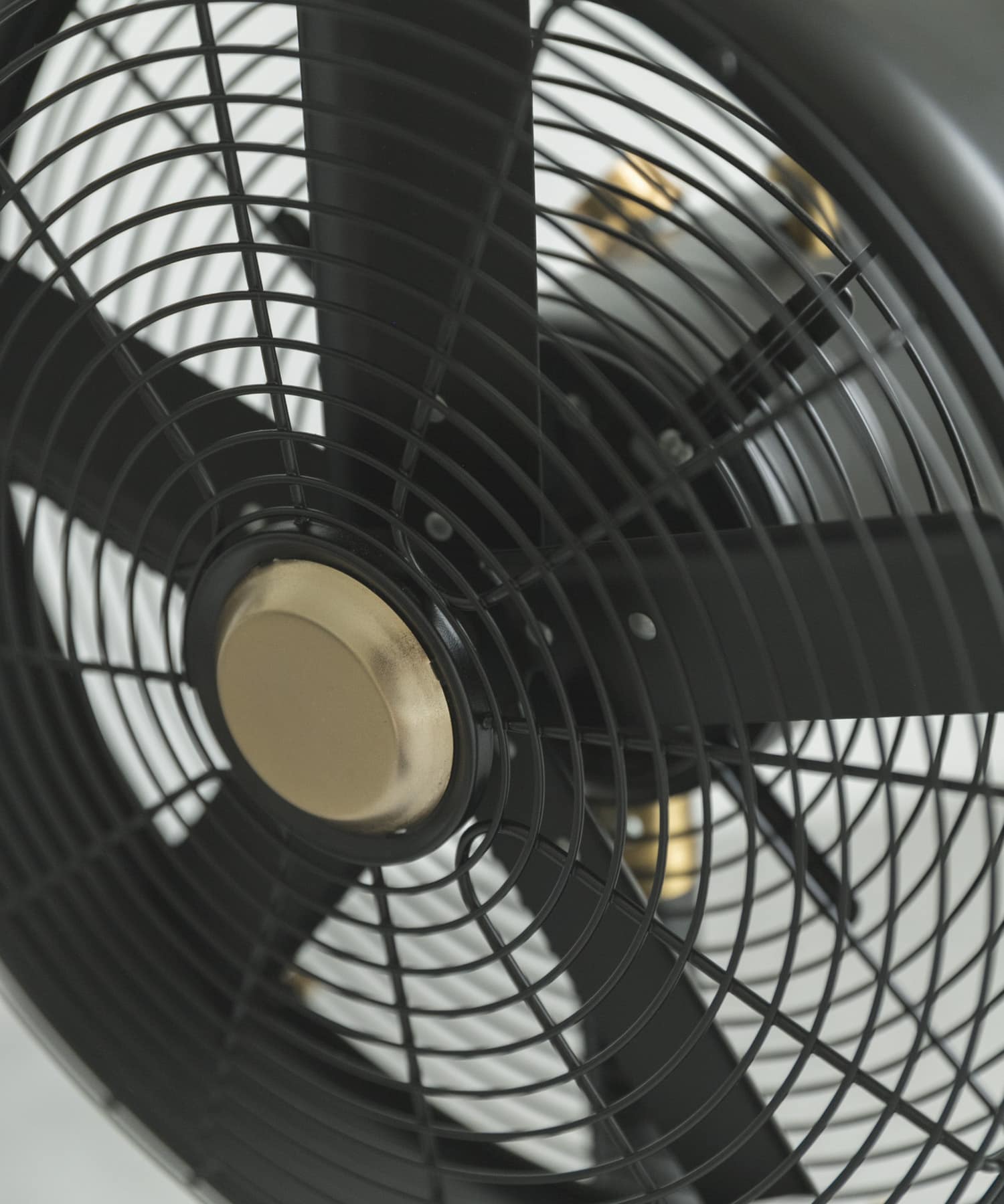 hermosa　MARBLE FAN BLACK -