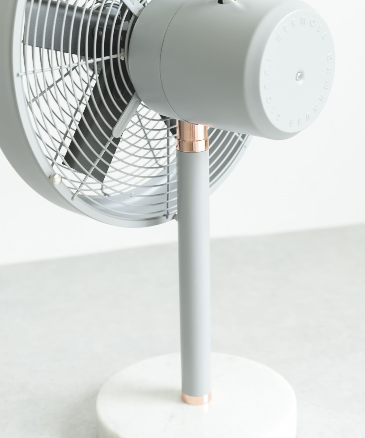 hermosa　MARBLE FAN GRAY -
