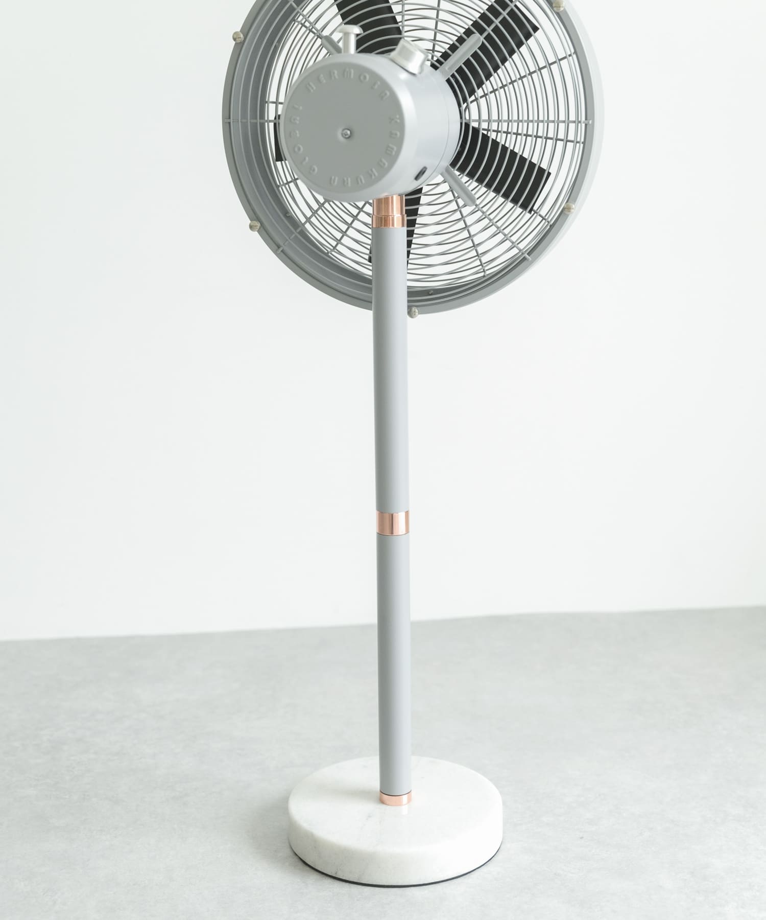 hermosa　MARBLE FAN GRAY -