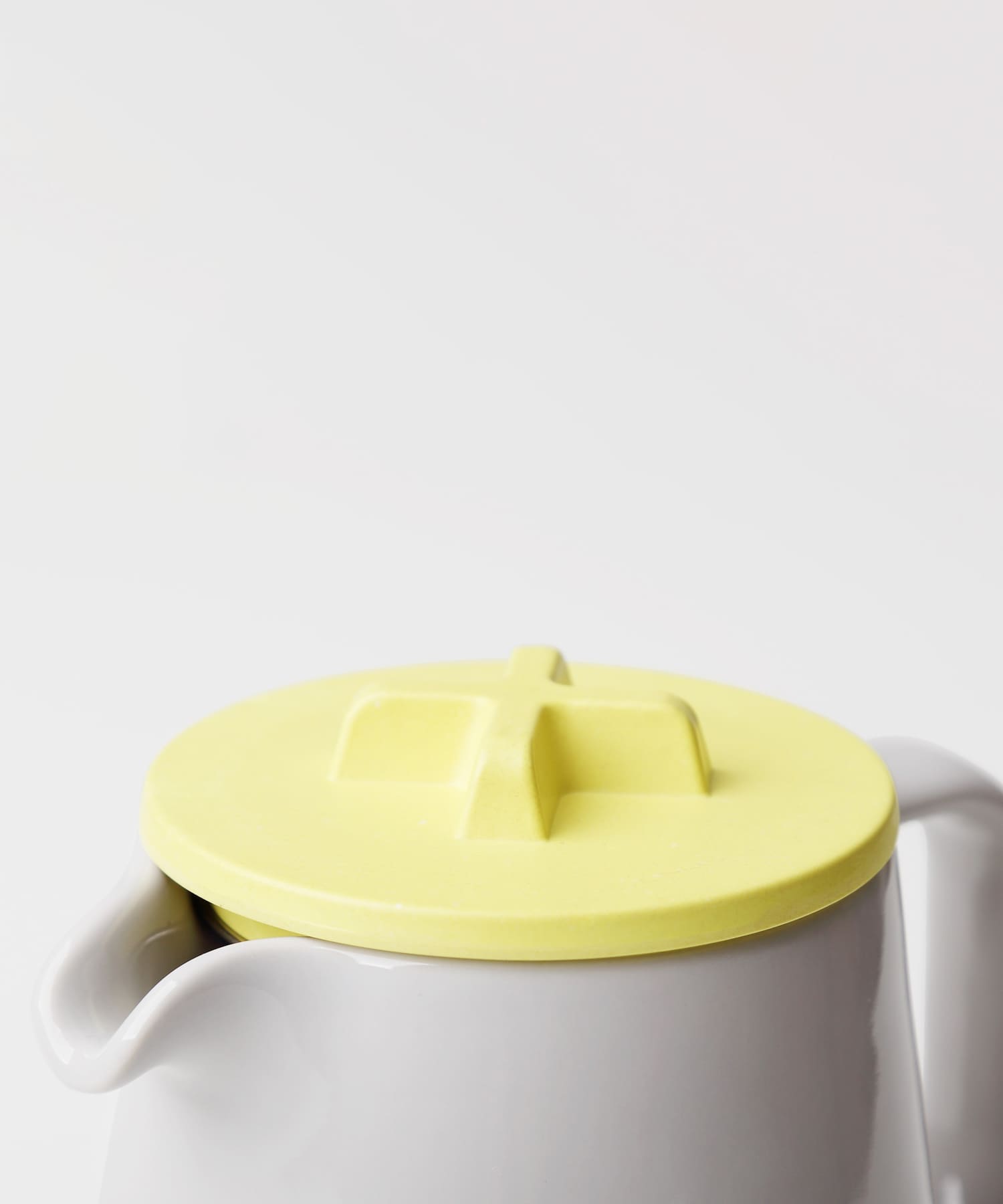 ideaco　Tableware 450 teapot GRAYxYEL -