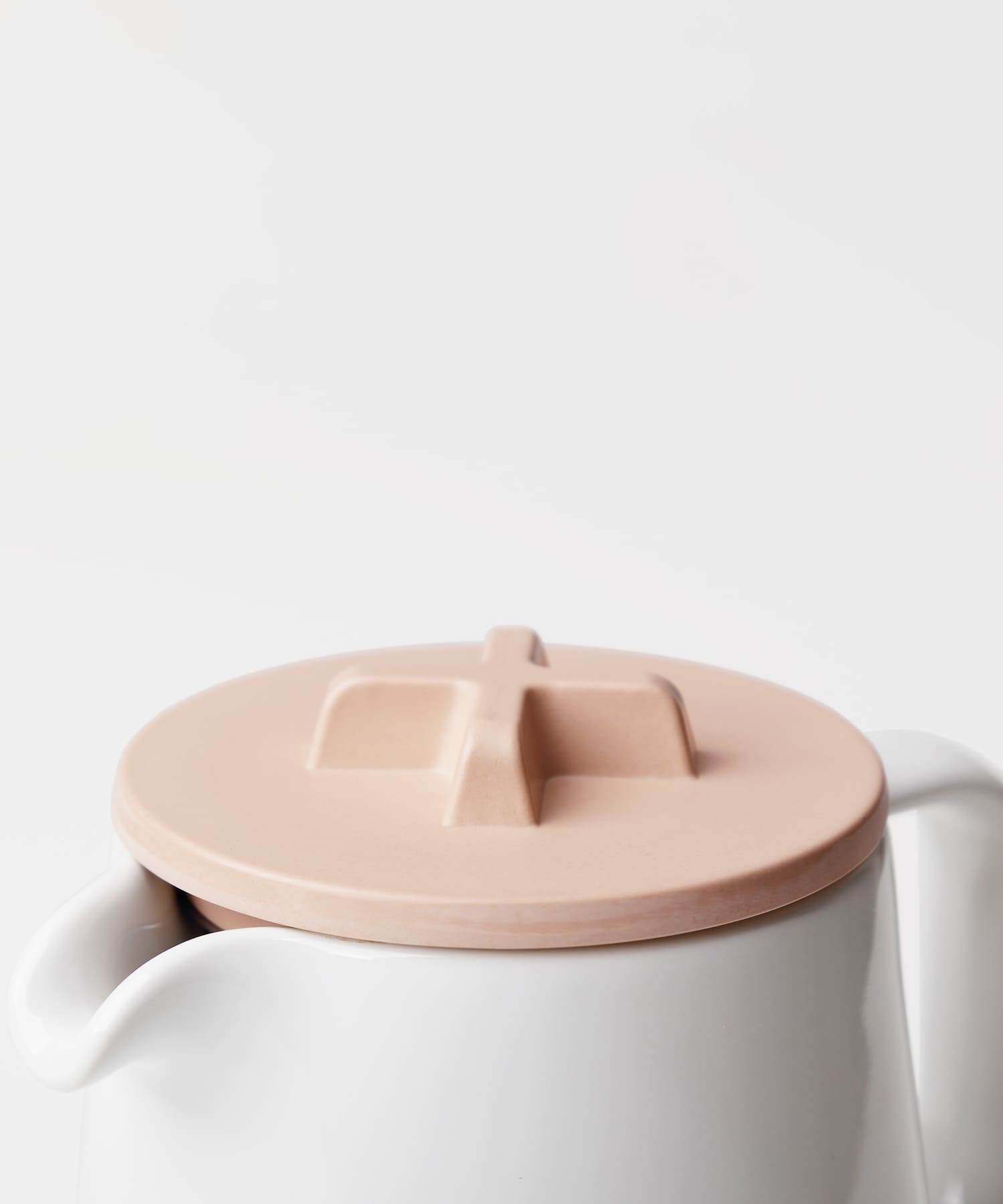 ideaco　Tableware 450 teapot WHTxBEG -