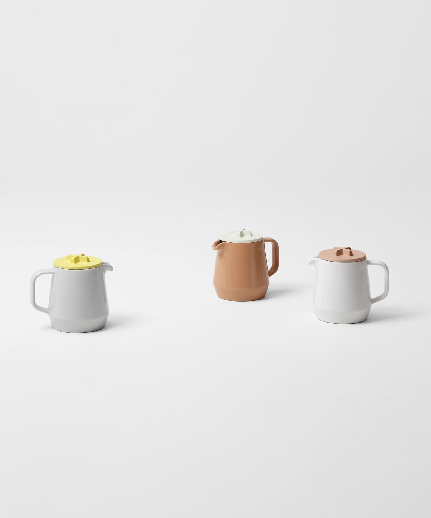 ideaco　Tableware 450 teapot WHTxBEG -