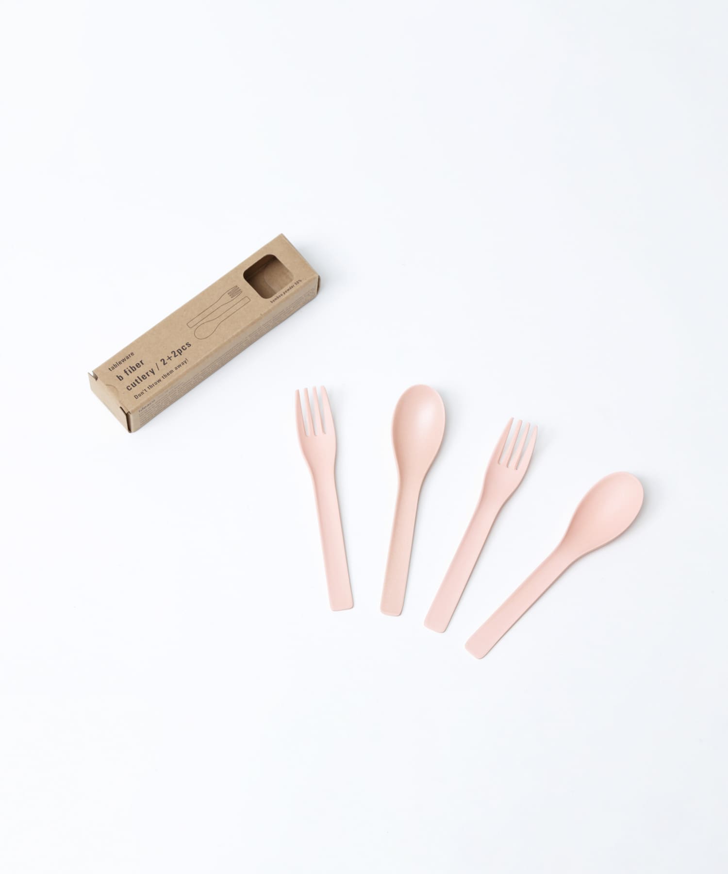 ideaco　b fiber cutlery / 2+2pcs