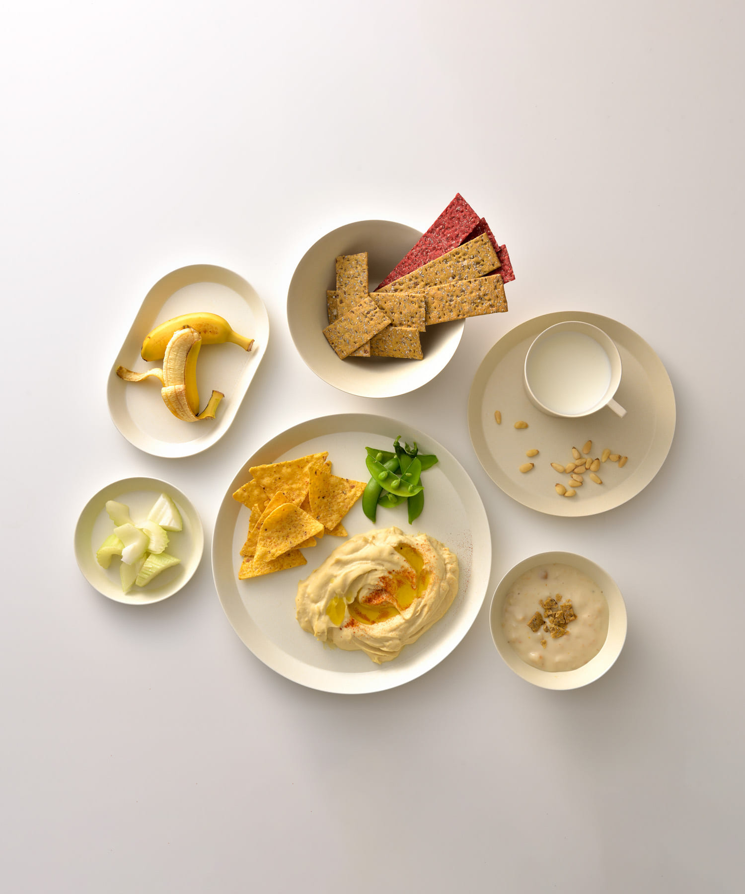 iideaco　ideaco　usumono bowl sand white -