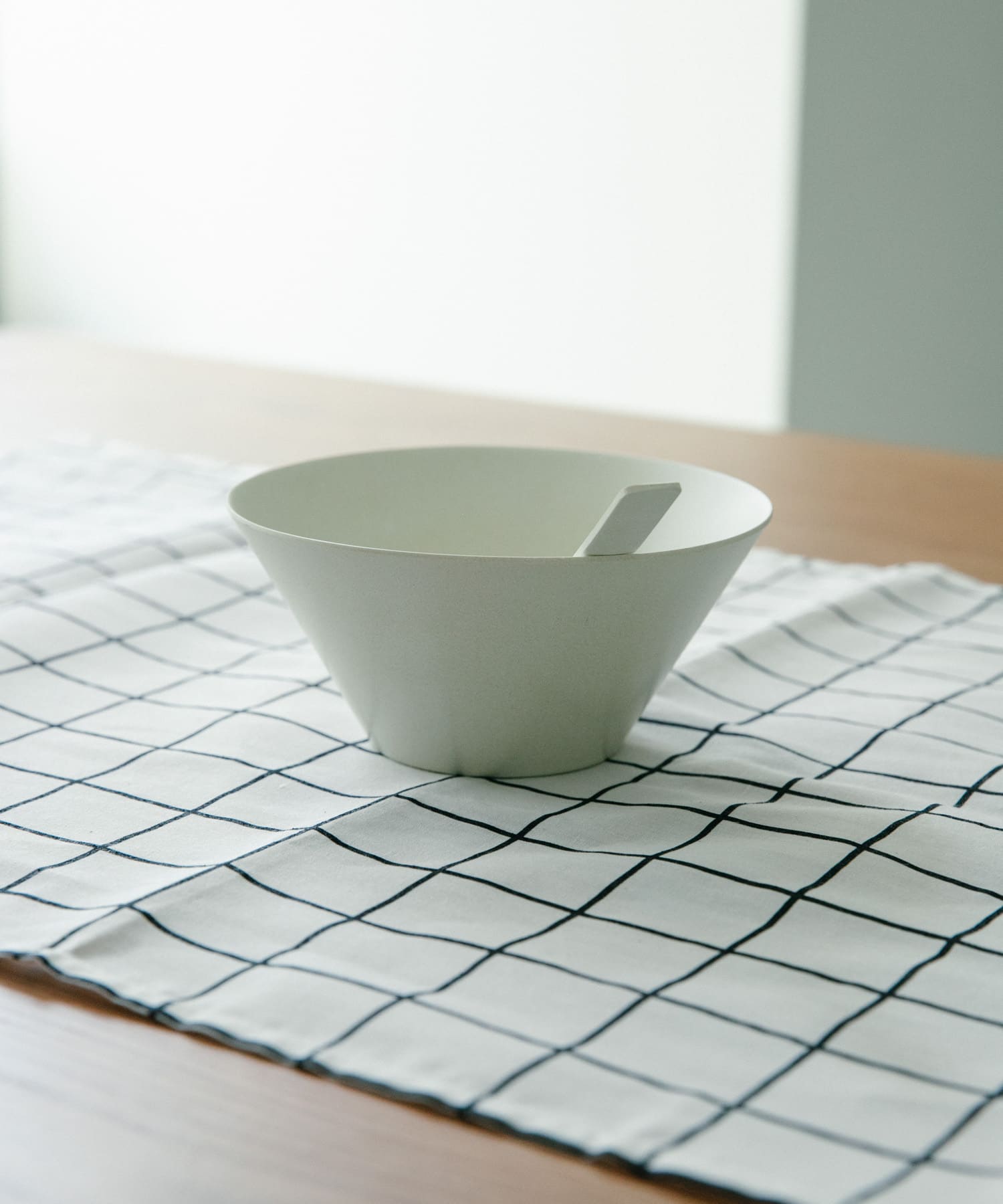 iideaco　ideaco　usumono bowl sand white -